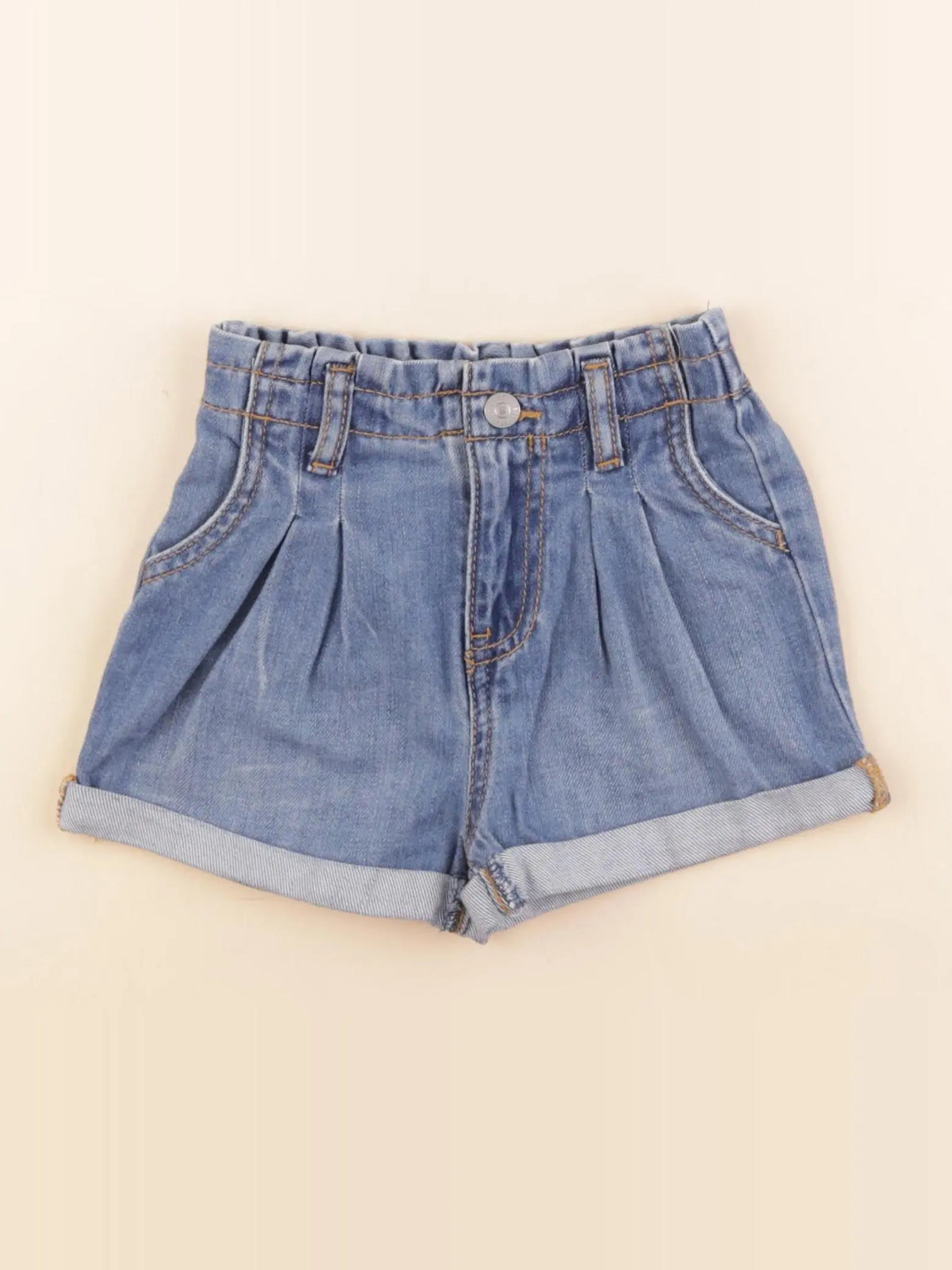 Levi's - short bleu - 36 mois