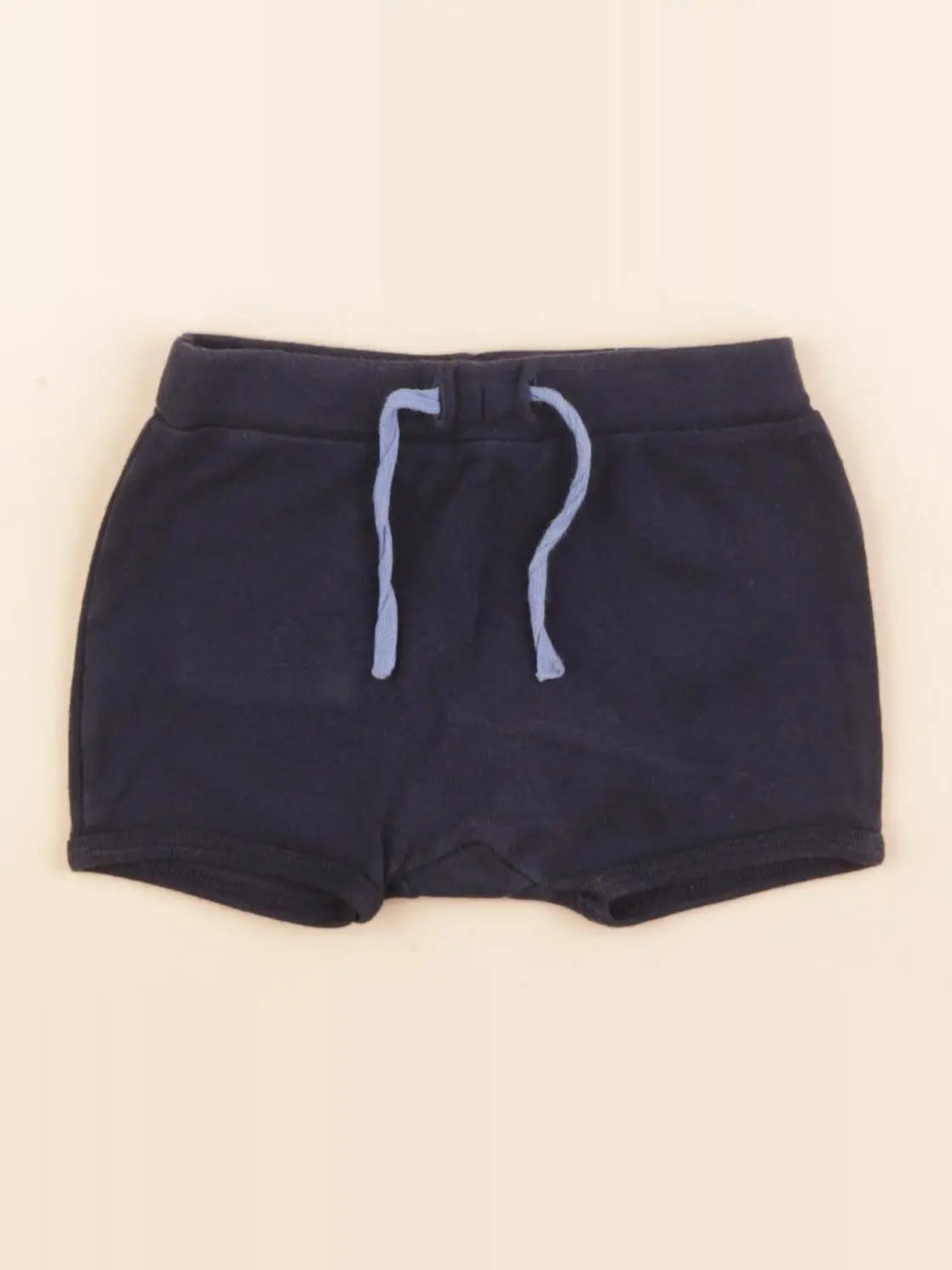 Petit Bateau - short bleu - 12 mois