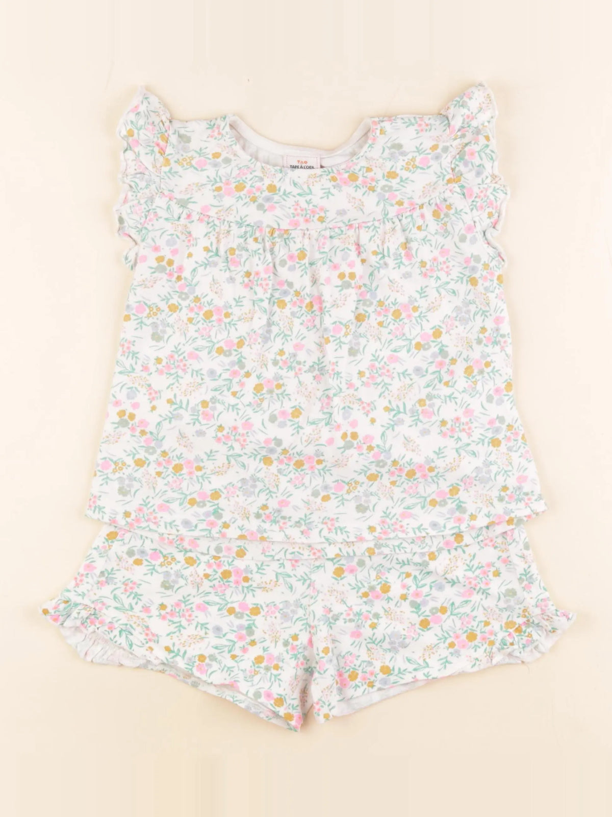 Tape à l'oeil - pyjama coton multicolore - 4 ans