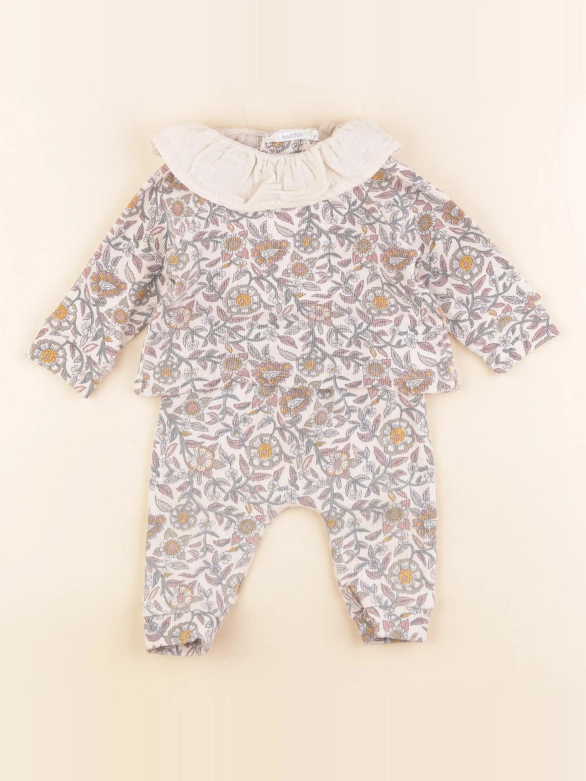 Boutchou - ensemble beige, multicolore - 3 mois