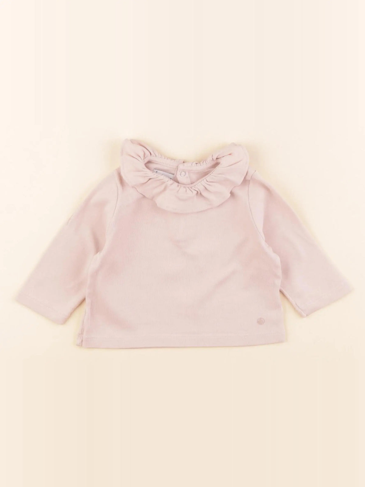 Petit Bateau - tee-shirt rose - 3 mois
