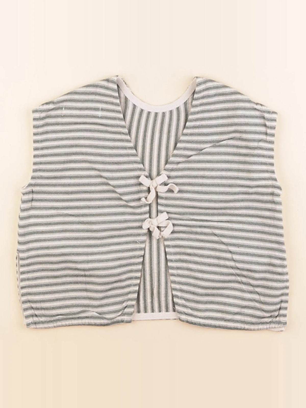 Zara - blouse vert - 3/4 ans