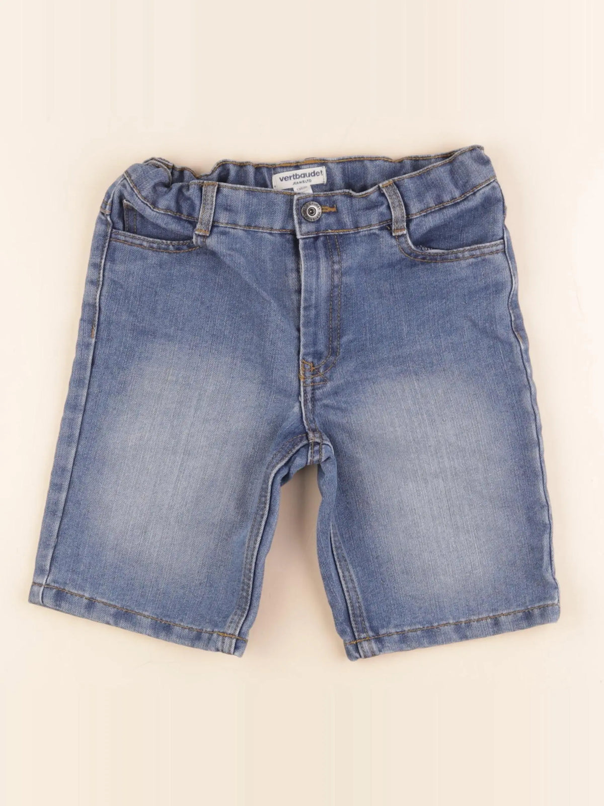 Vertbaudet - short bleu - 10 ans