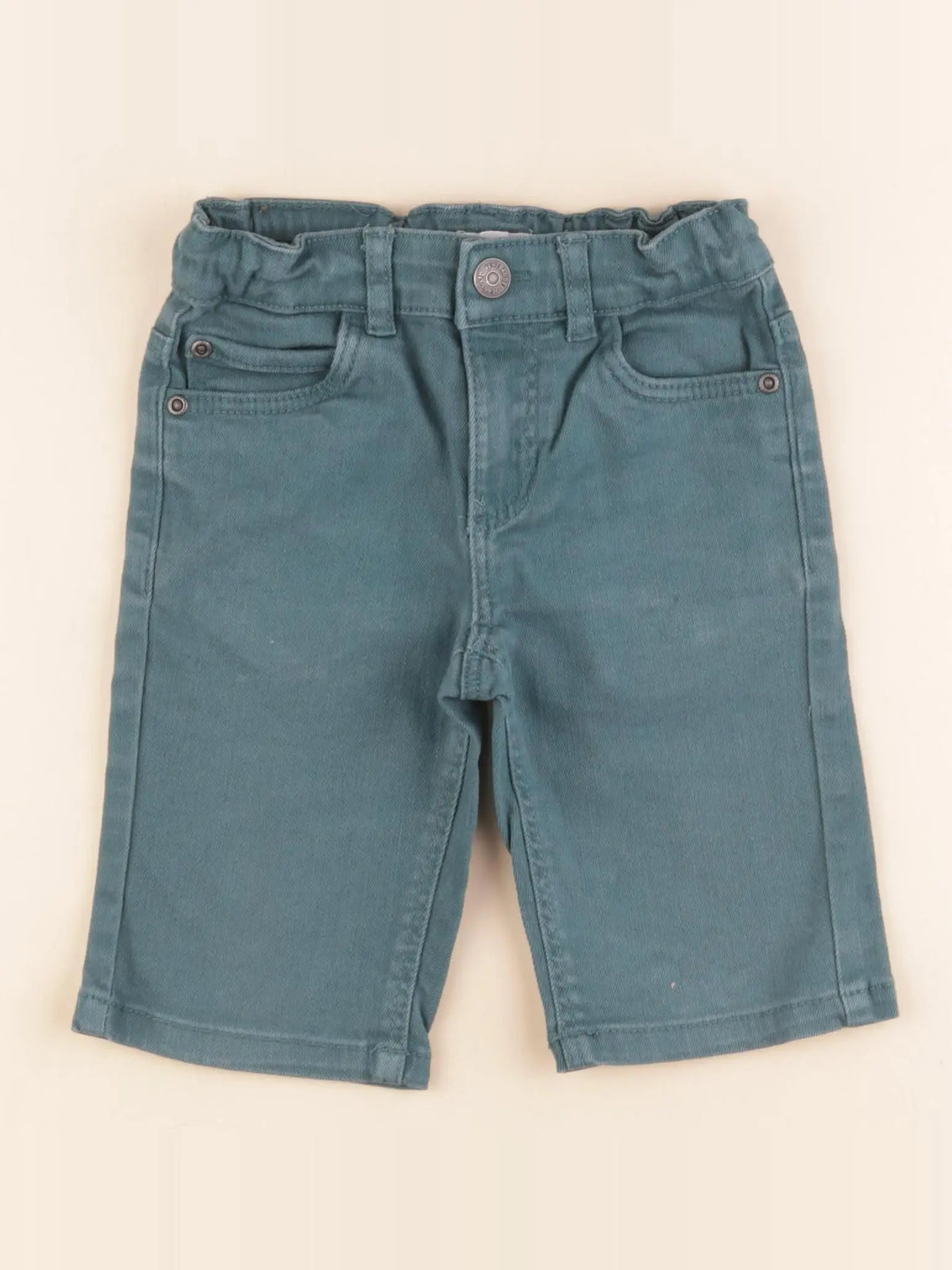 Vertbaudet - short vert - 4 ans
