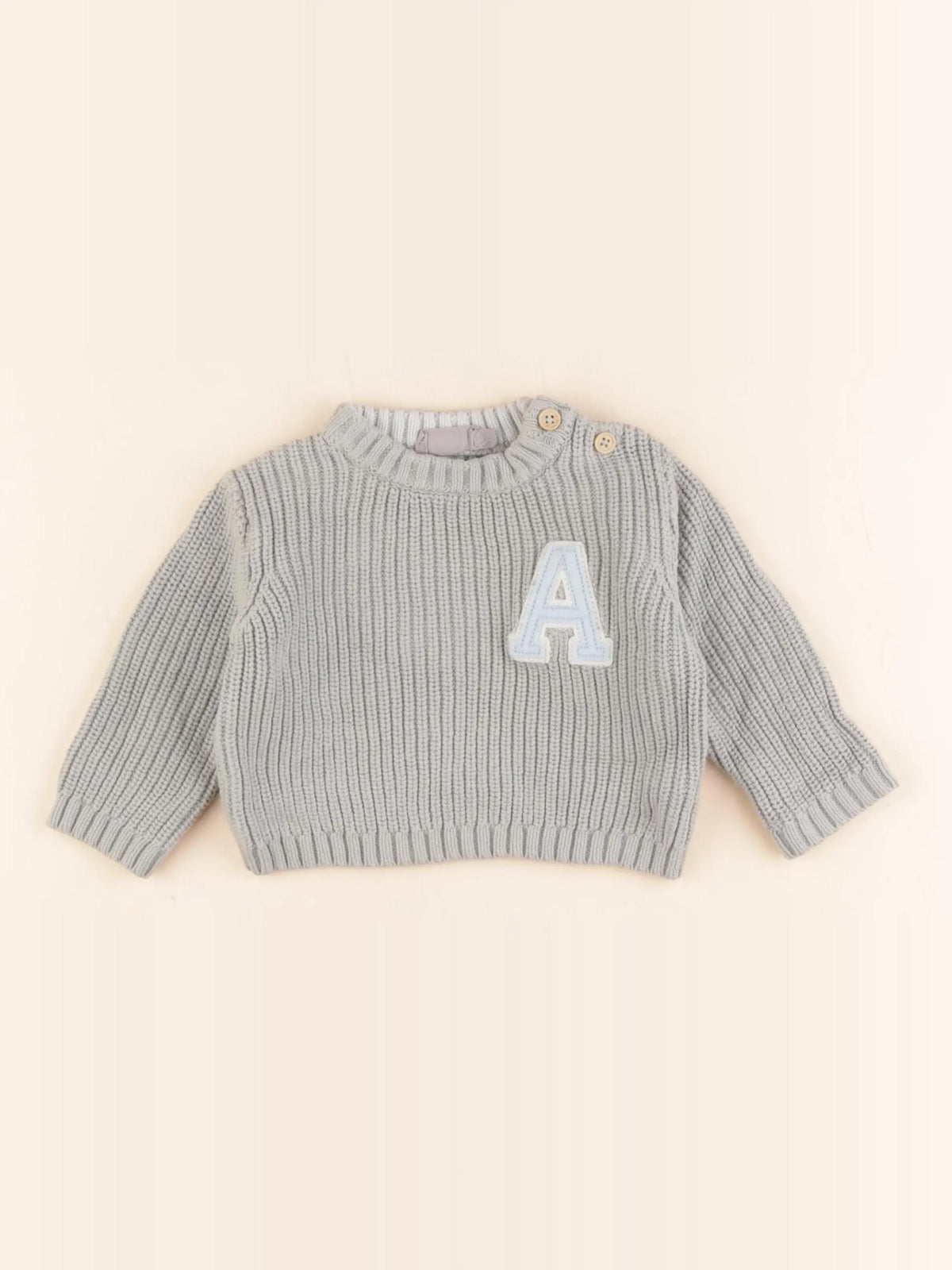 Boutchou - pull vert - 6 mois