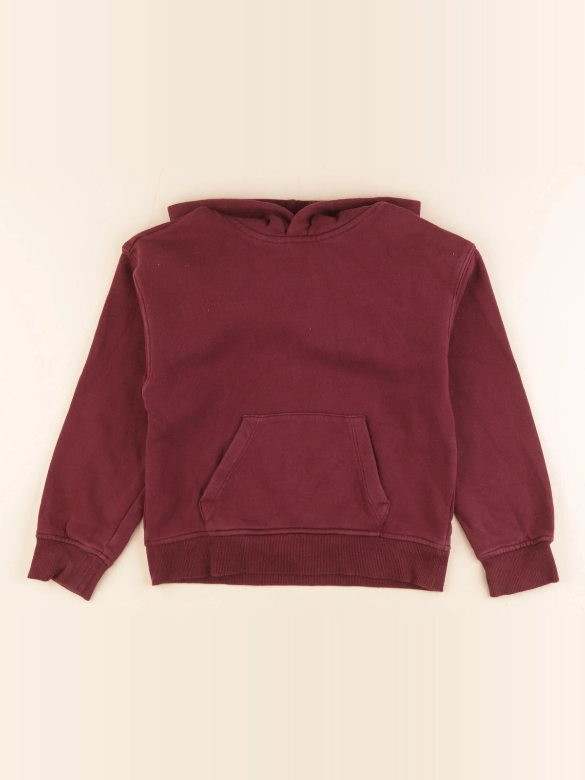 H&M - sweat rouge - 8/10 ans