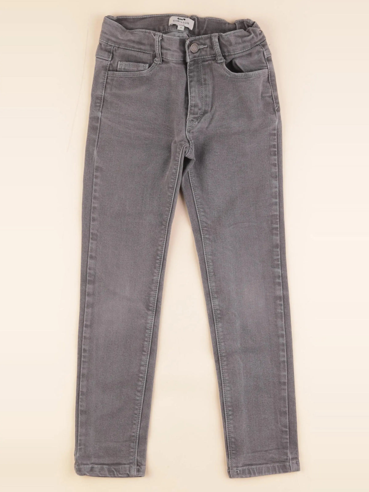 Cyrillus - jean gris - 8 ans