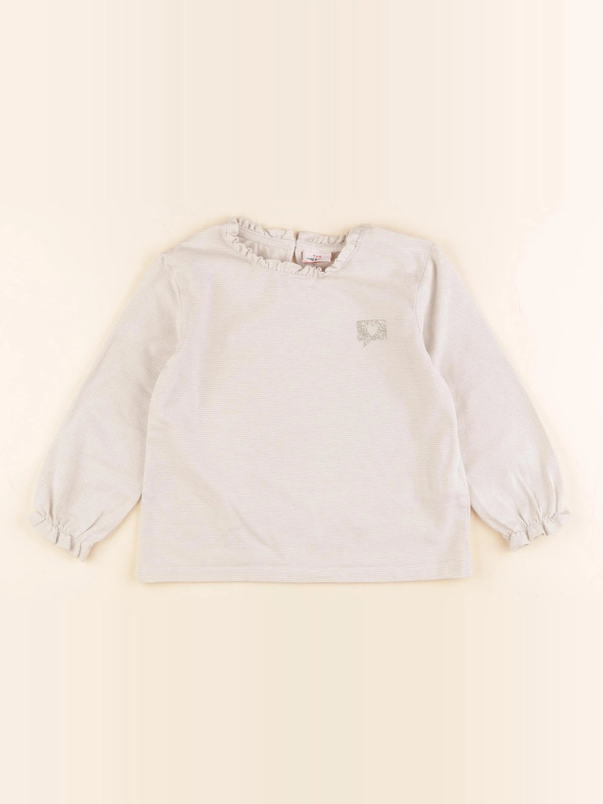 Tape à l'oeil - tee-shirt beige, or - 3 ans