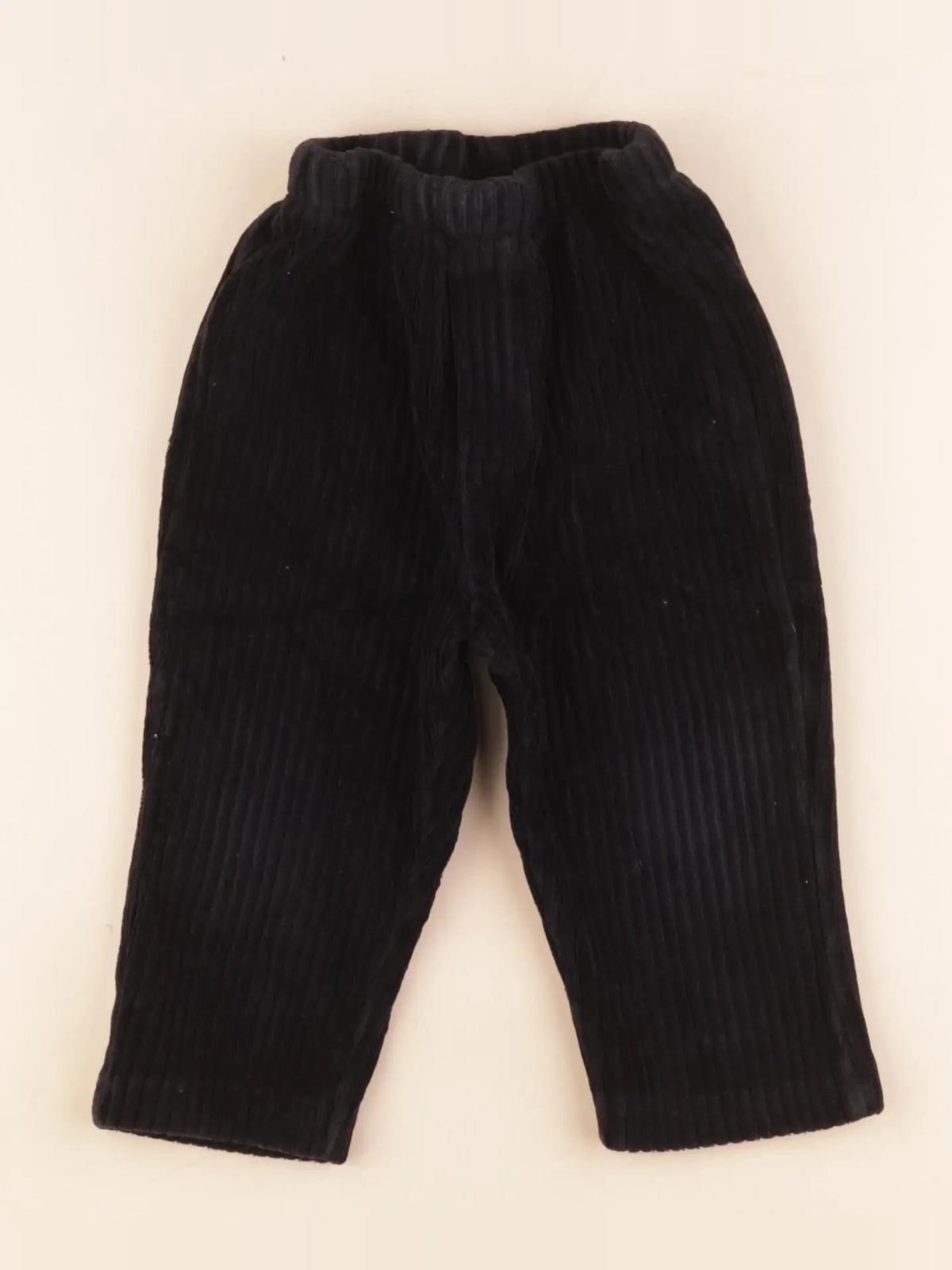 Zara - pantalon noir - 12/18 mois