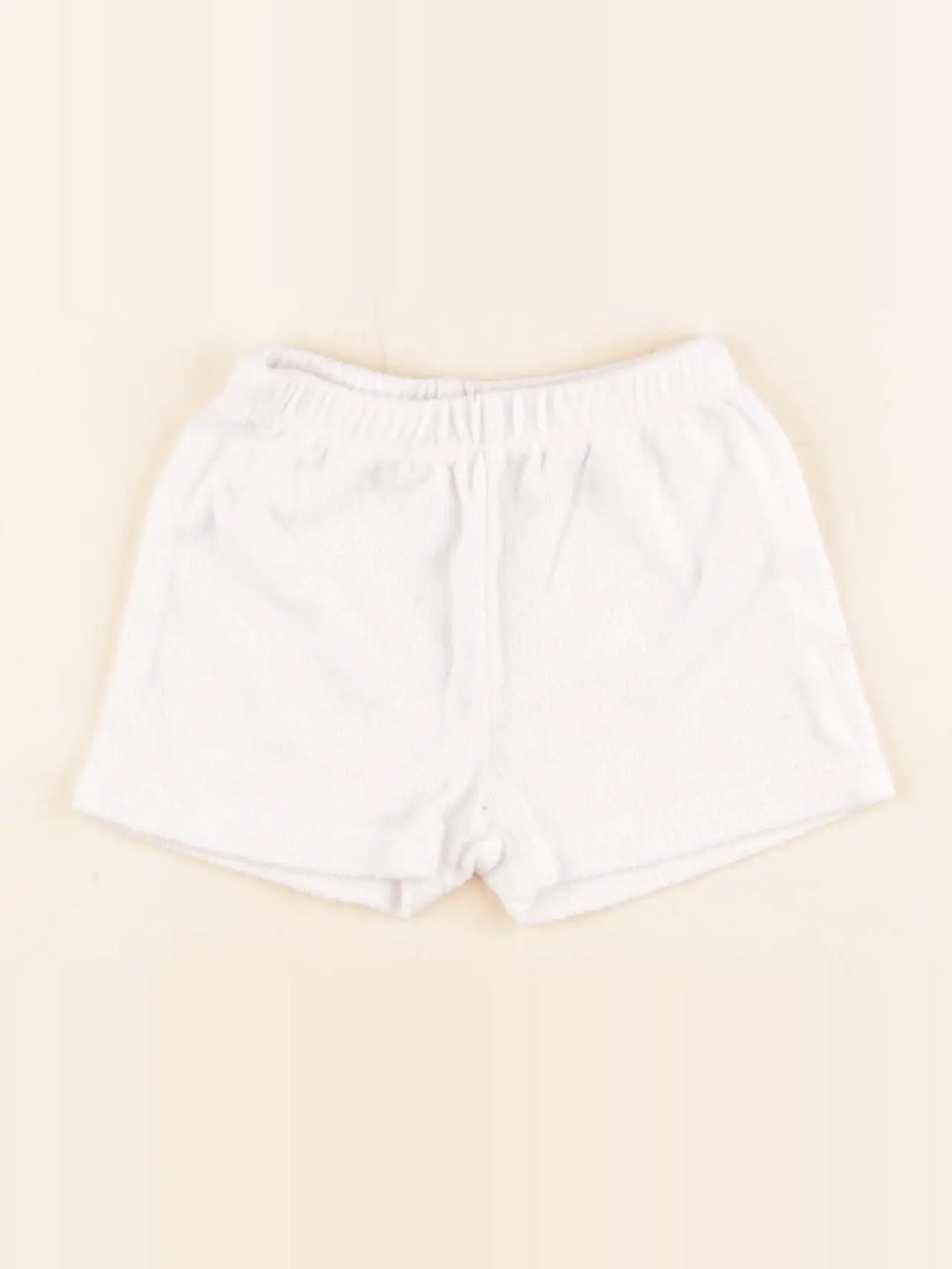 Vertbaudet - short blanc - 12 mois