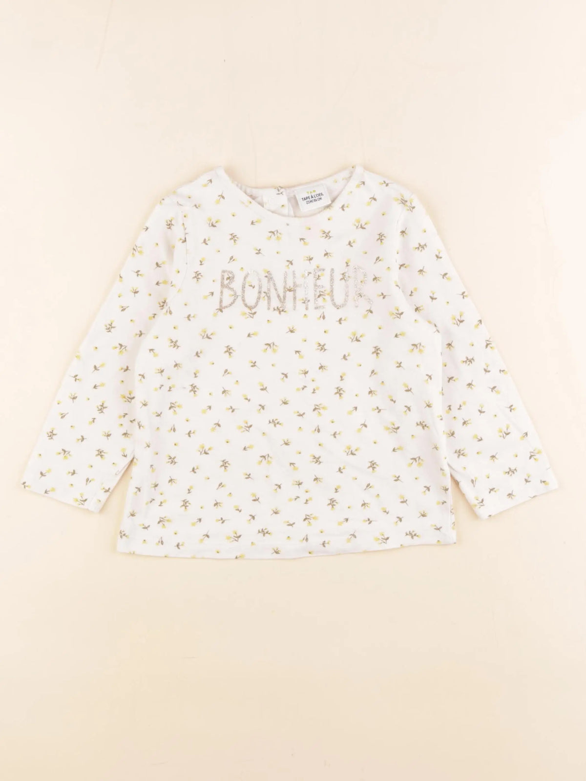 Tape à l'oeil - tee-shirt beige, jaune - 24 mois