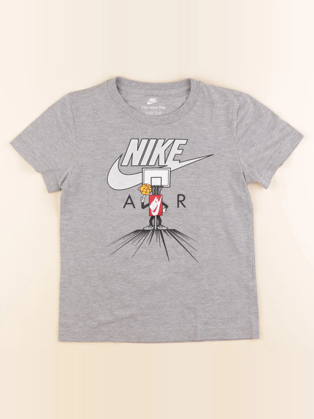 Nike - tee-shirt gris - 6/7 ans