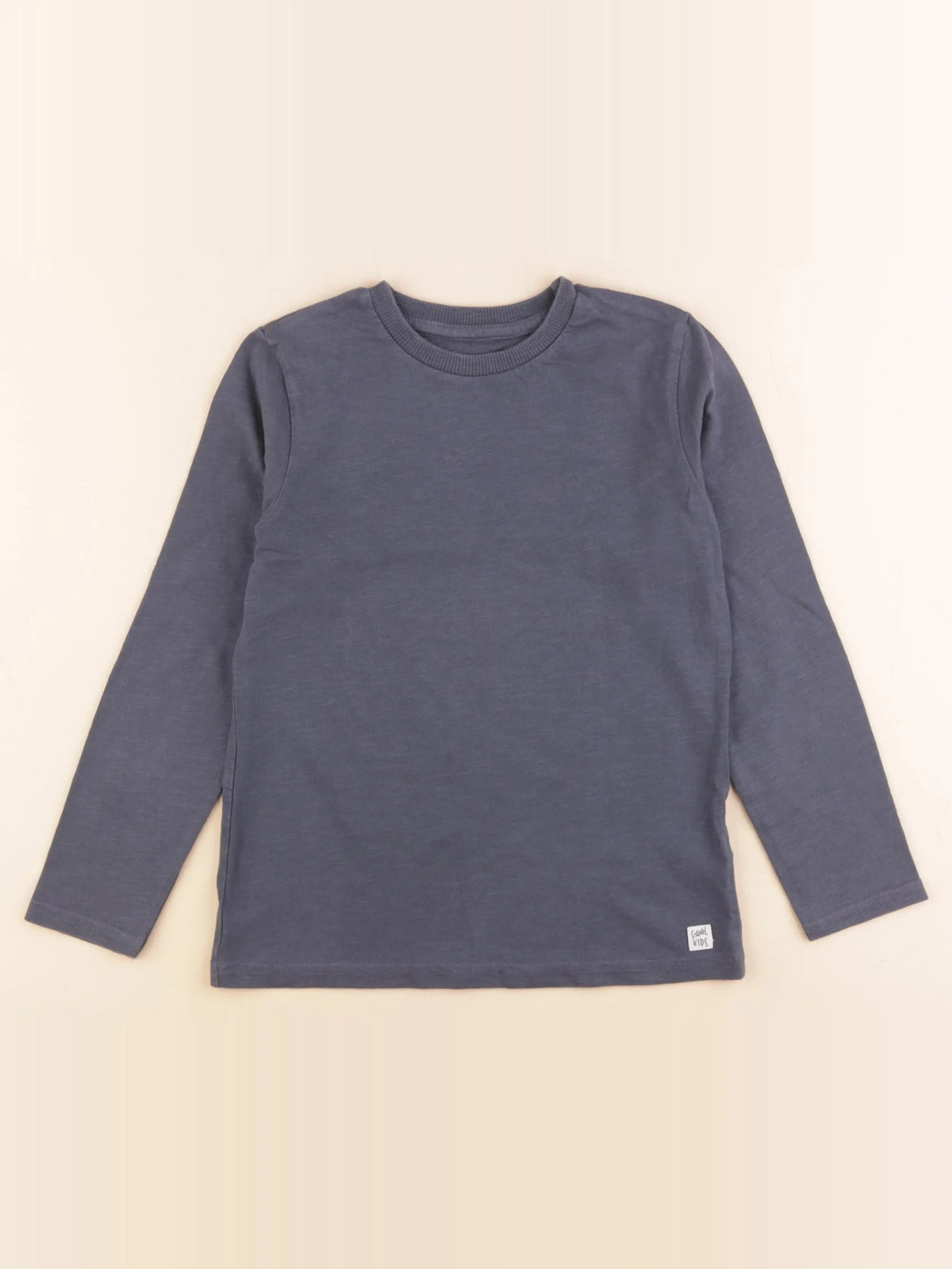 Vertbaudet - tee-shirt bleu - 8 ans