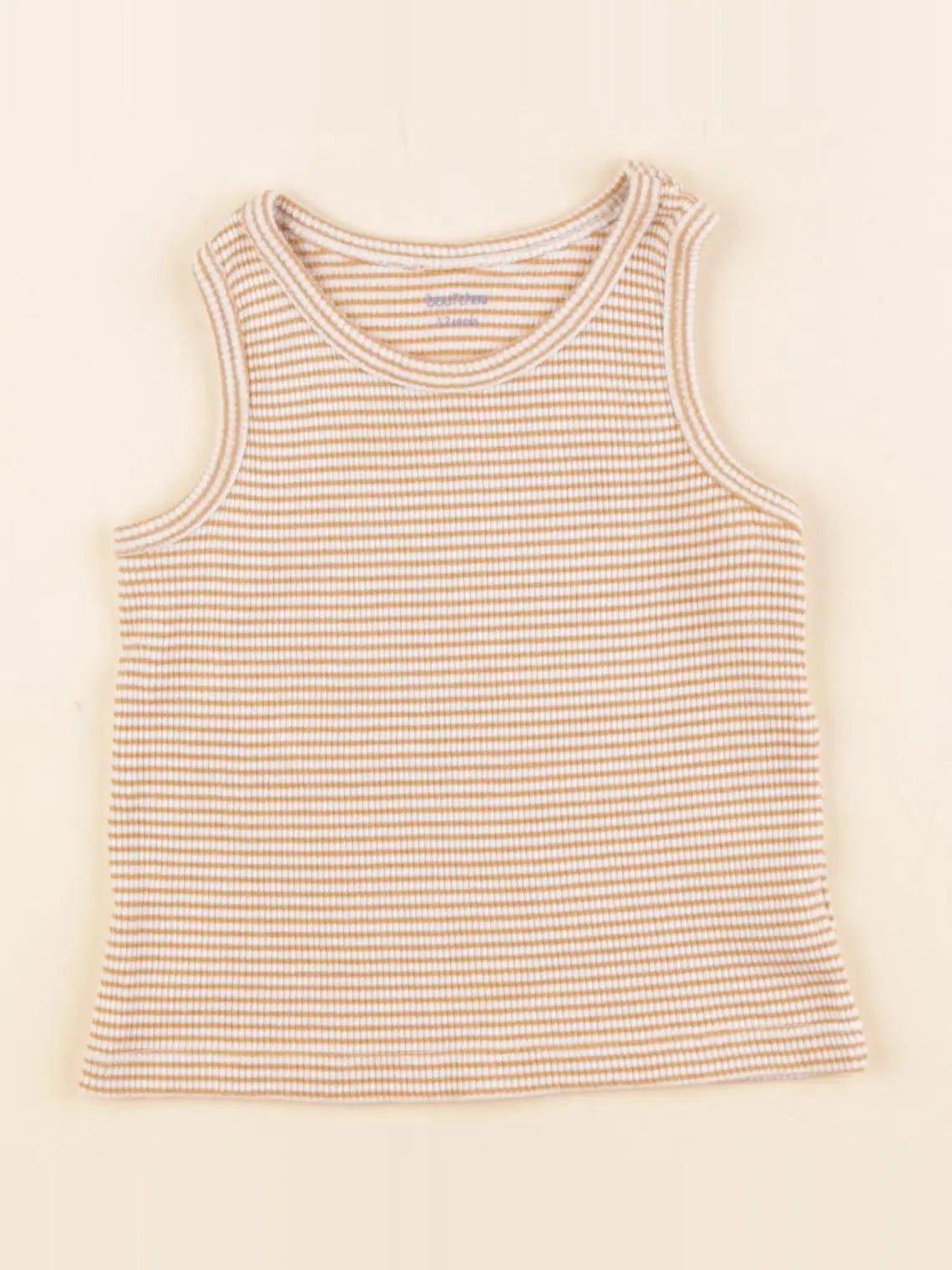 Boutchou - débardeur beige, marron - 12 mois