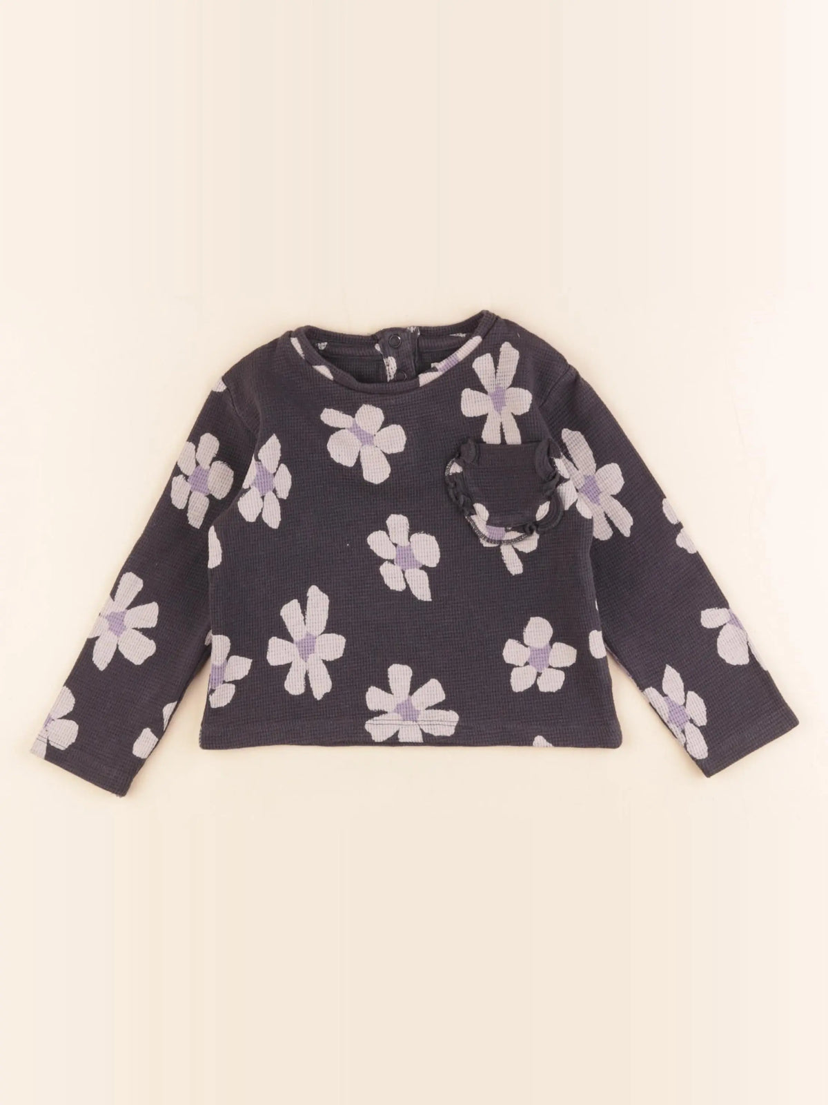 Little Cigogne - tee-shirt gris - 3 ans