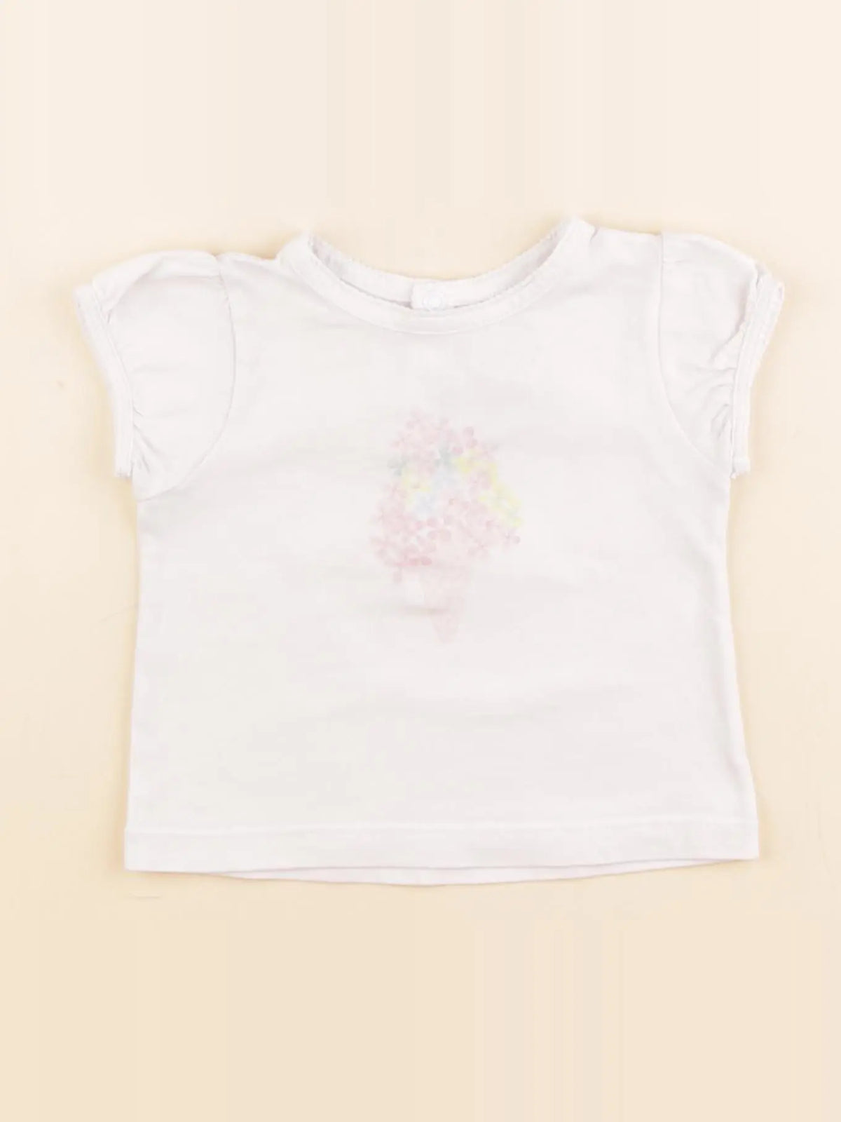 Jacadi - tee-shirt blanc - 12 mois
