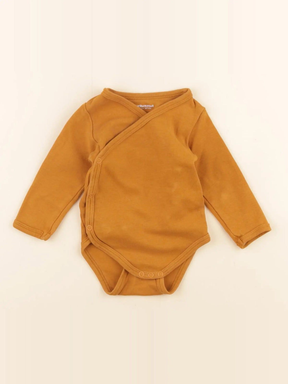 Vertbaudet - body jaune - 6 mois