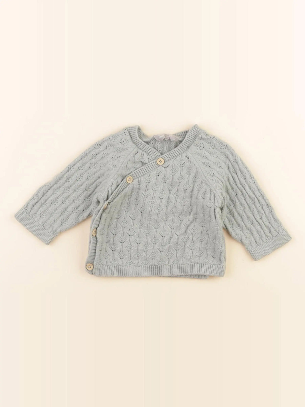 Boutchou - pull vert - 3 mois