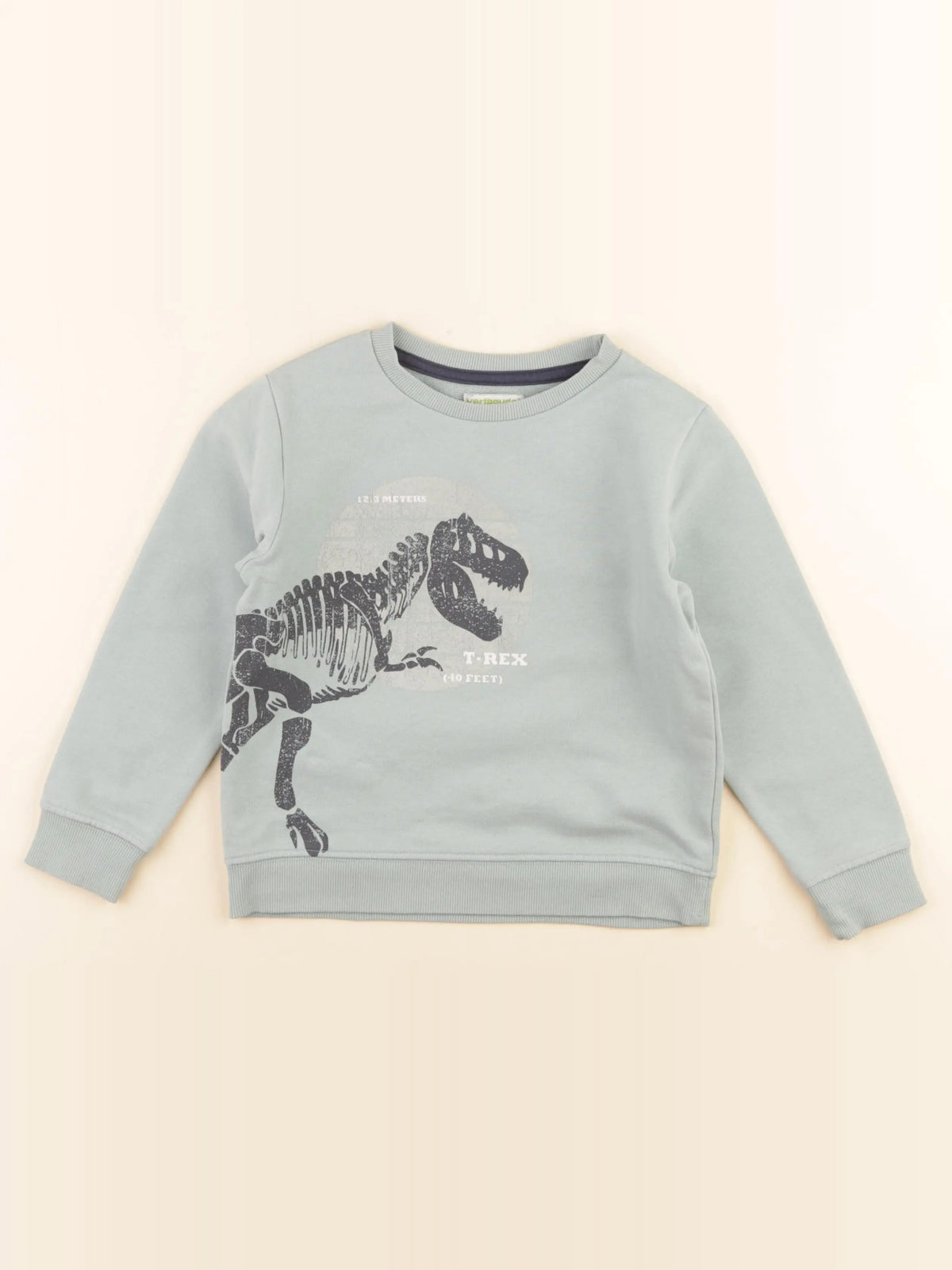 Vertbaudet - sweat vert - 5 ans