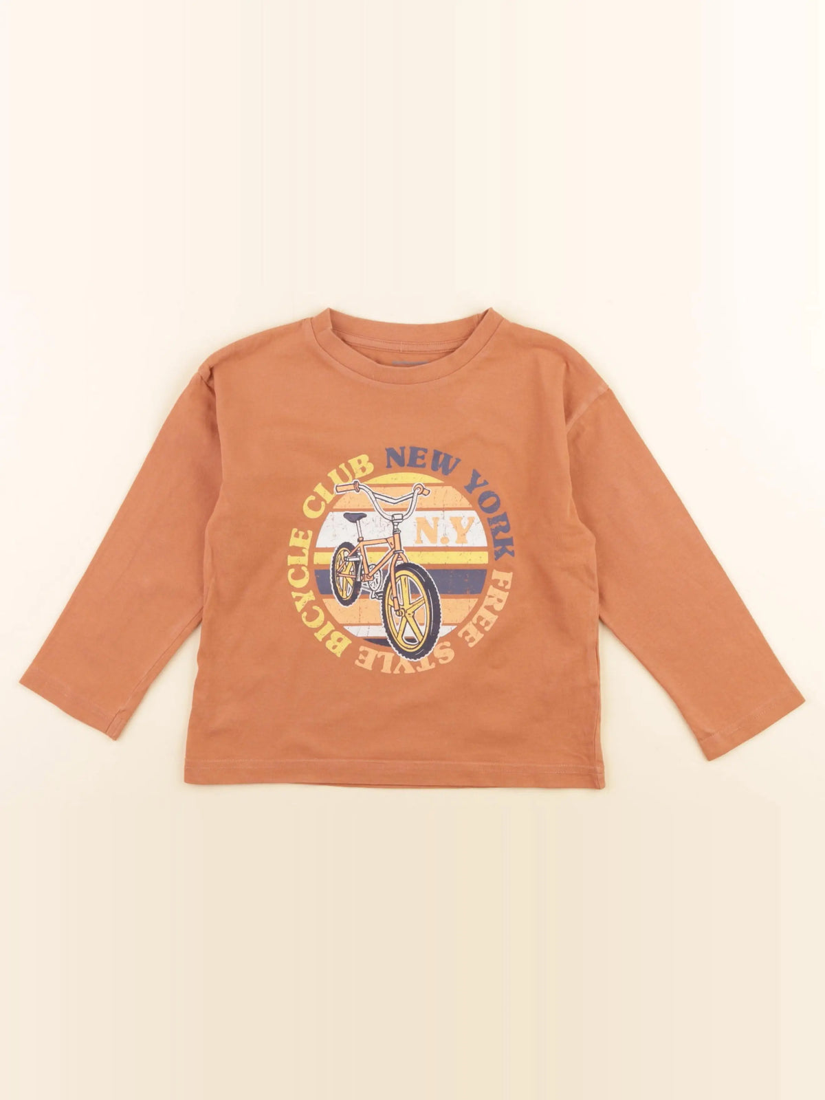 Vertbaudet - tee-shirt multicolore - 5 ans