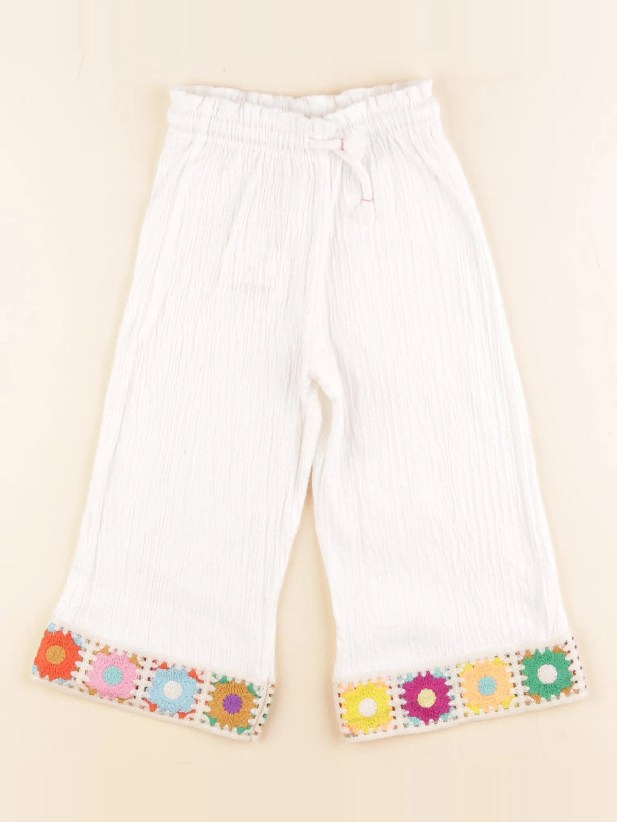 Zara - pantalon blanc - 3 ans
