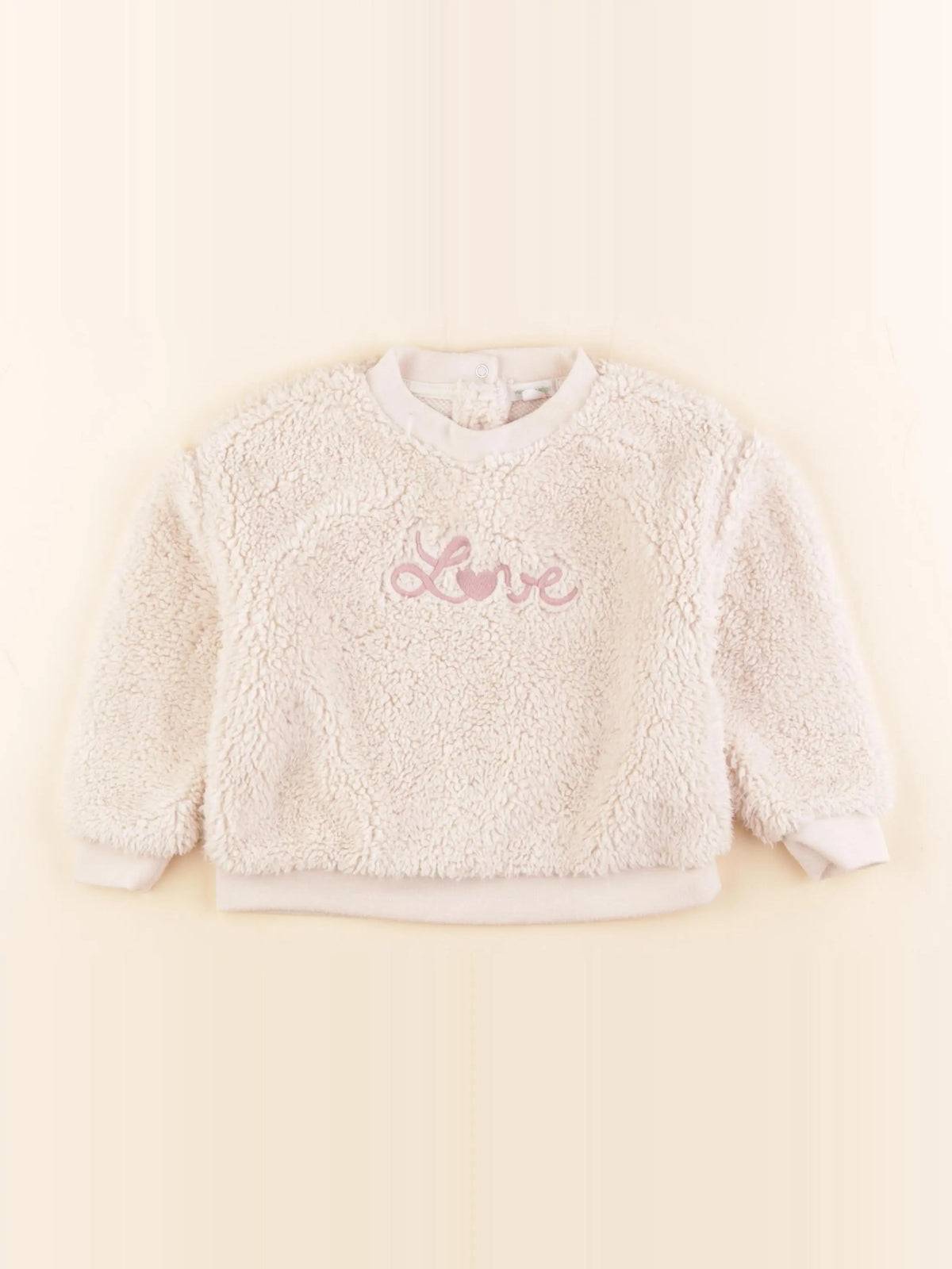 Vertbaudet - pull beige - 36 mois