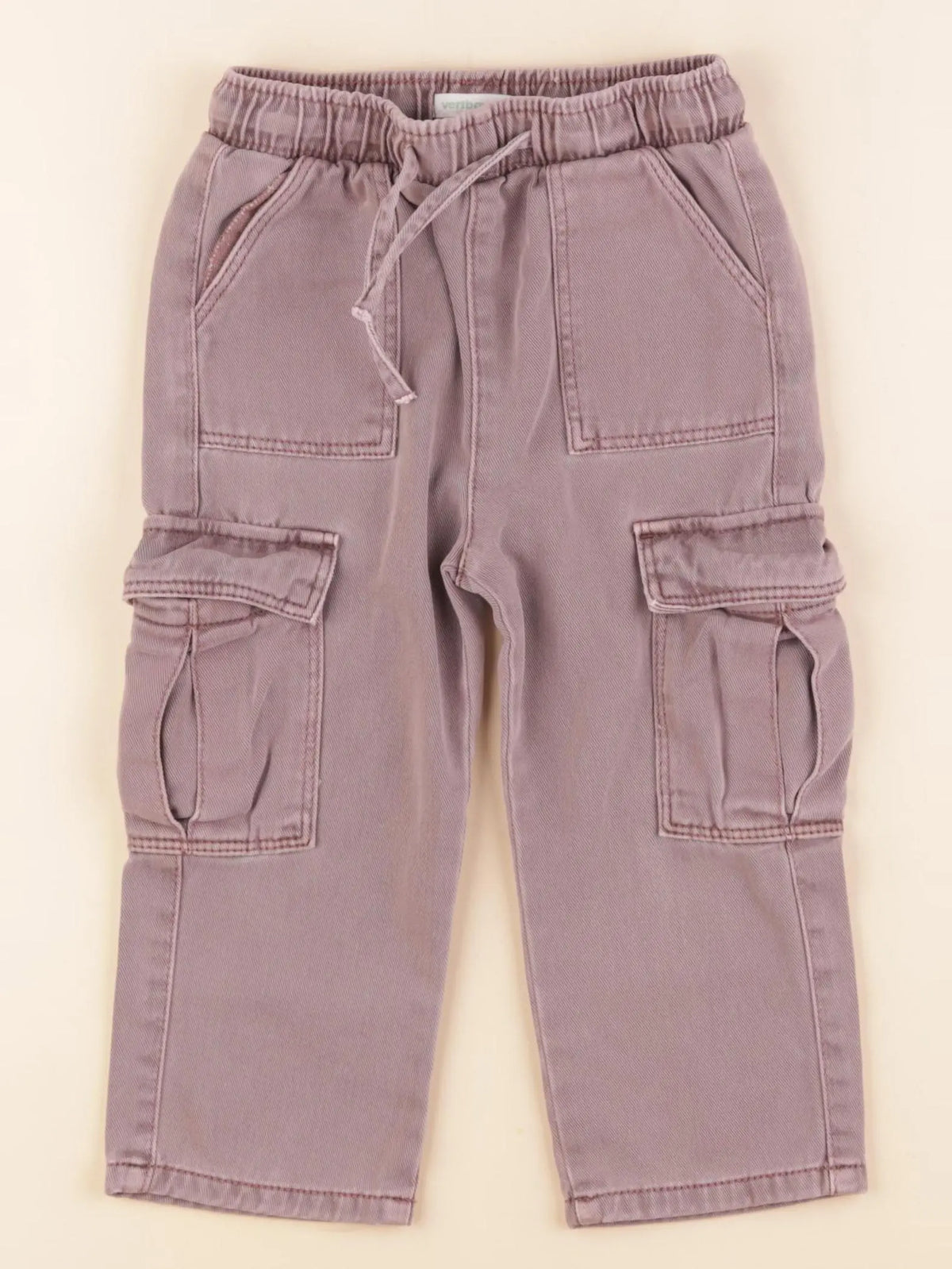 Vertbaudet - pantalon violet - 3 ans