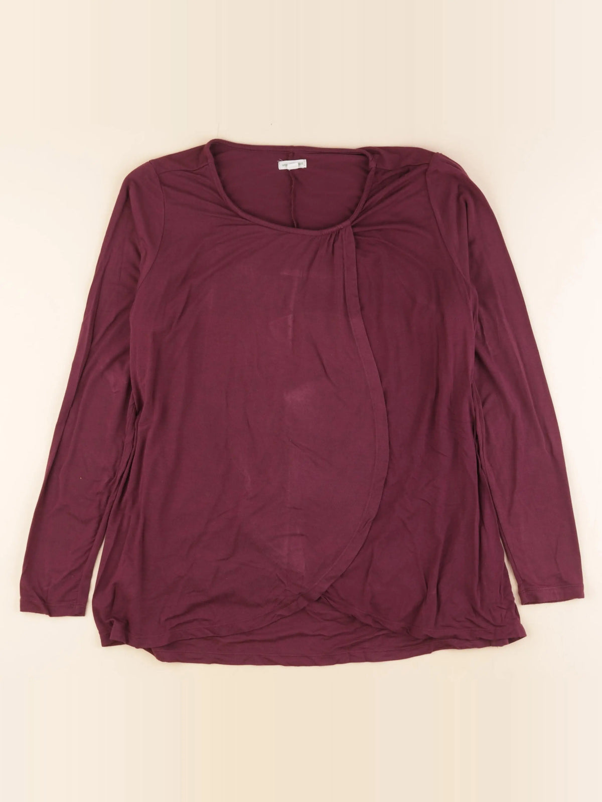 Vertbaudet - tee-shirt grossesse, allaitement violet - 38 à 40