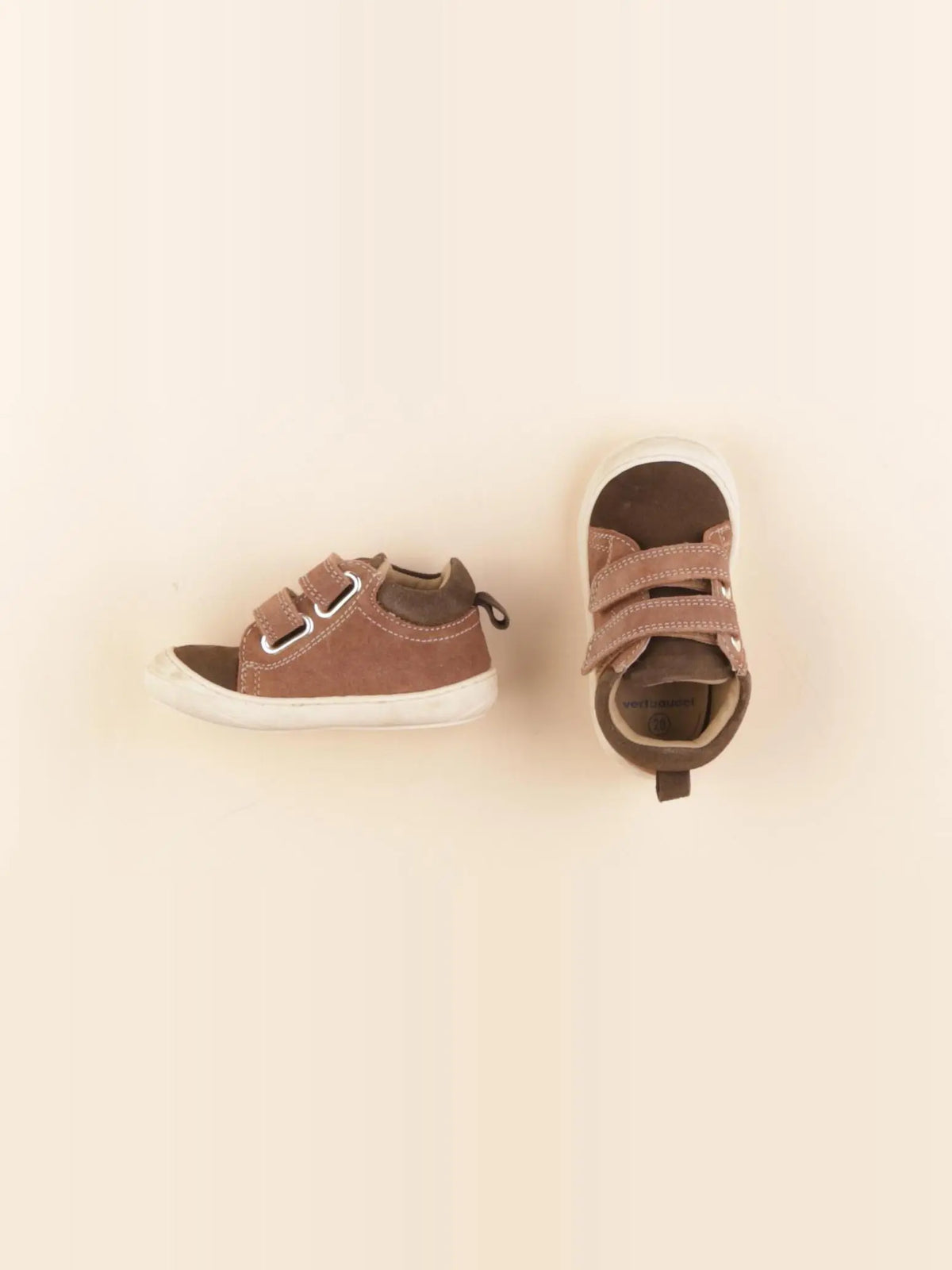 Vertbaudet - bottillons marron - pointure 20