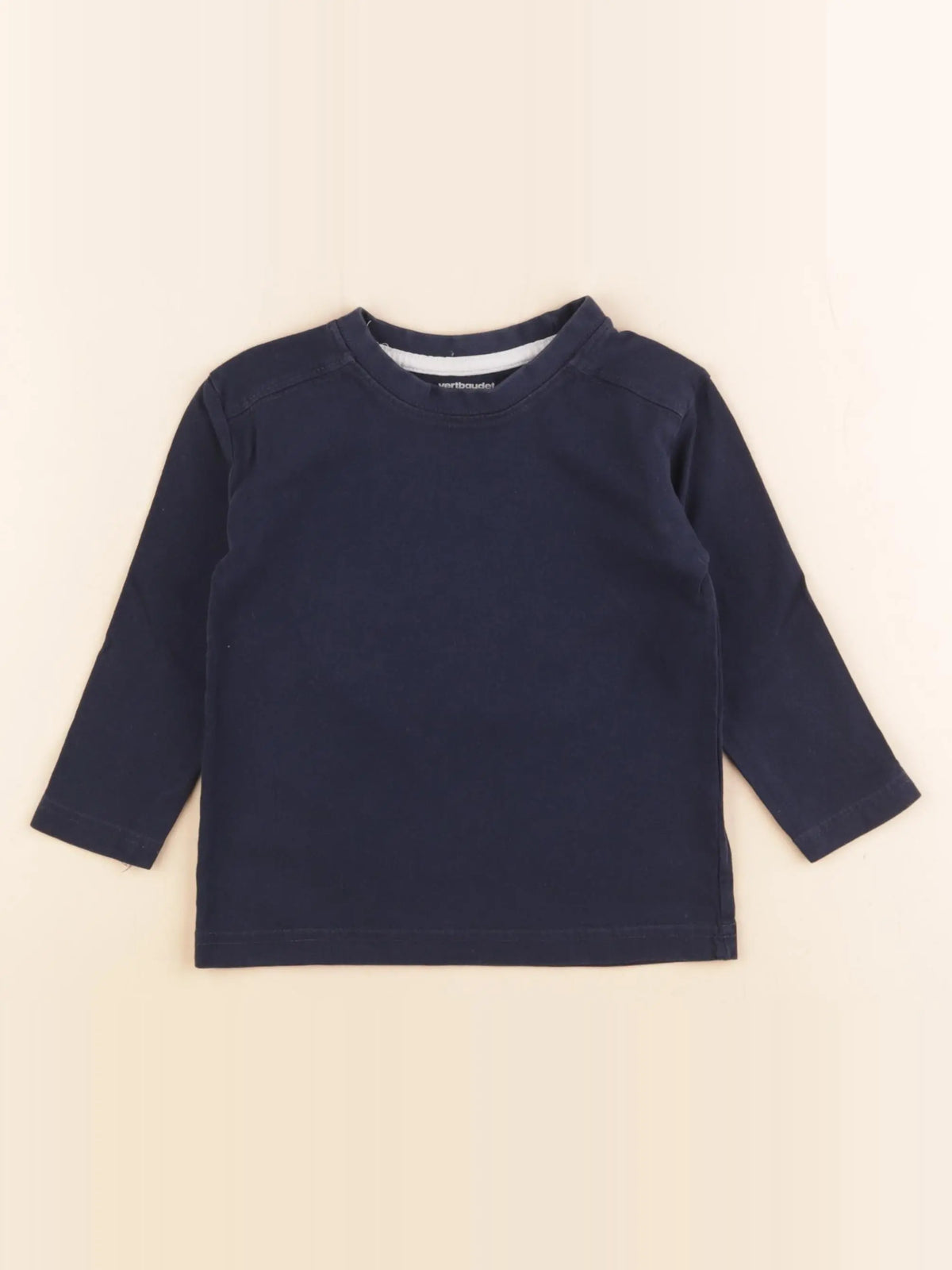 Vertbaudet - tee-shirt bleu - 2 ans