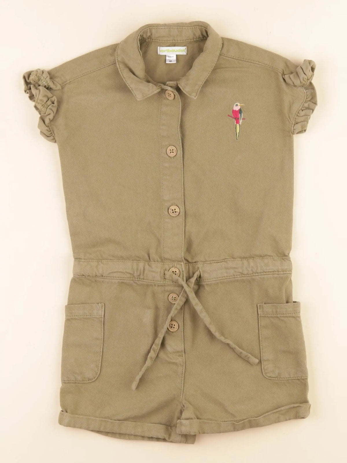 Vertbaudet - combinaison vert - 4 ans