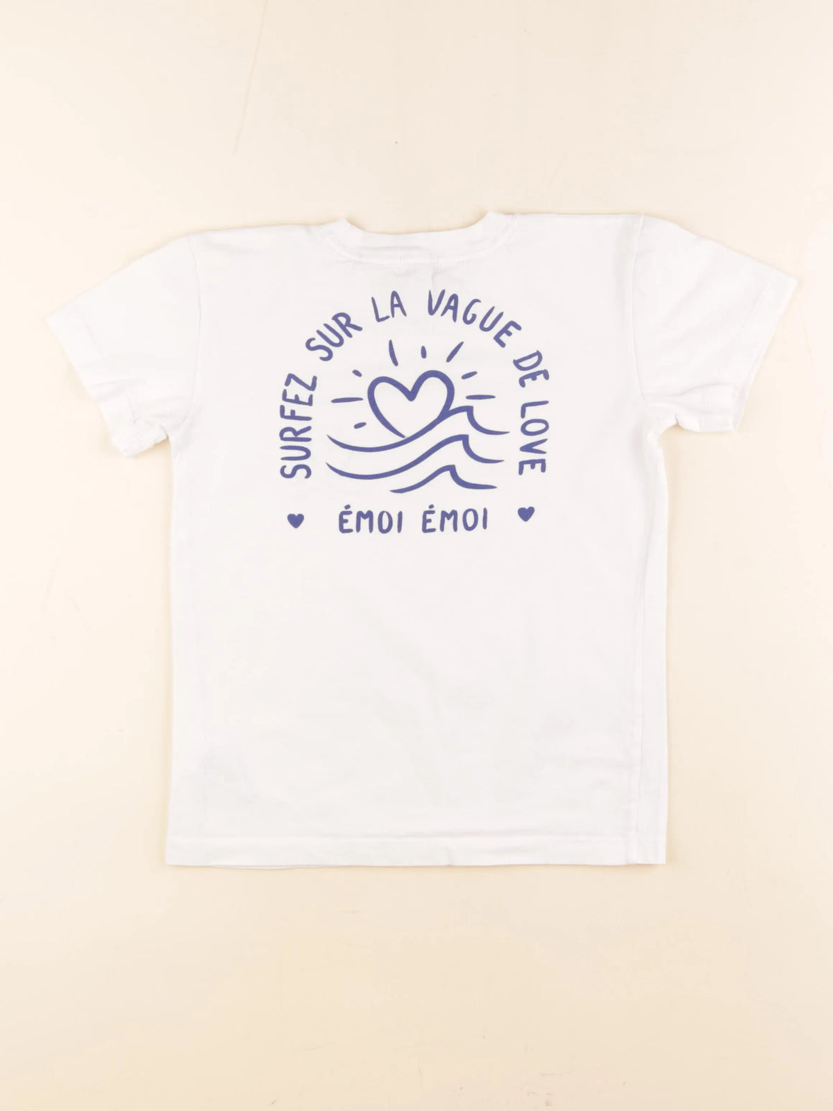 Emoi emoi - tee-shirt blanc - 8 ans