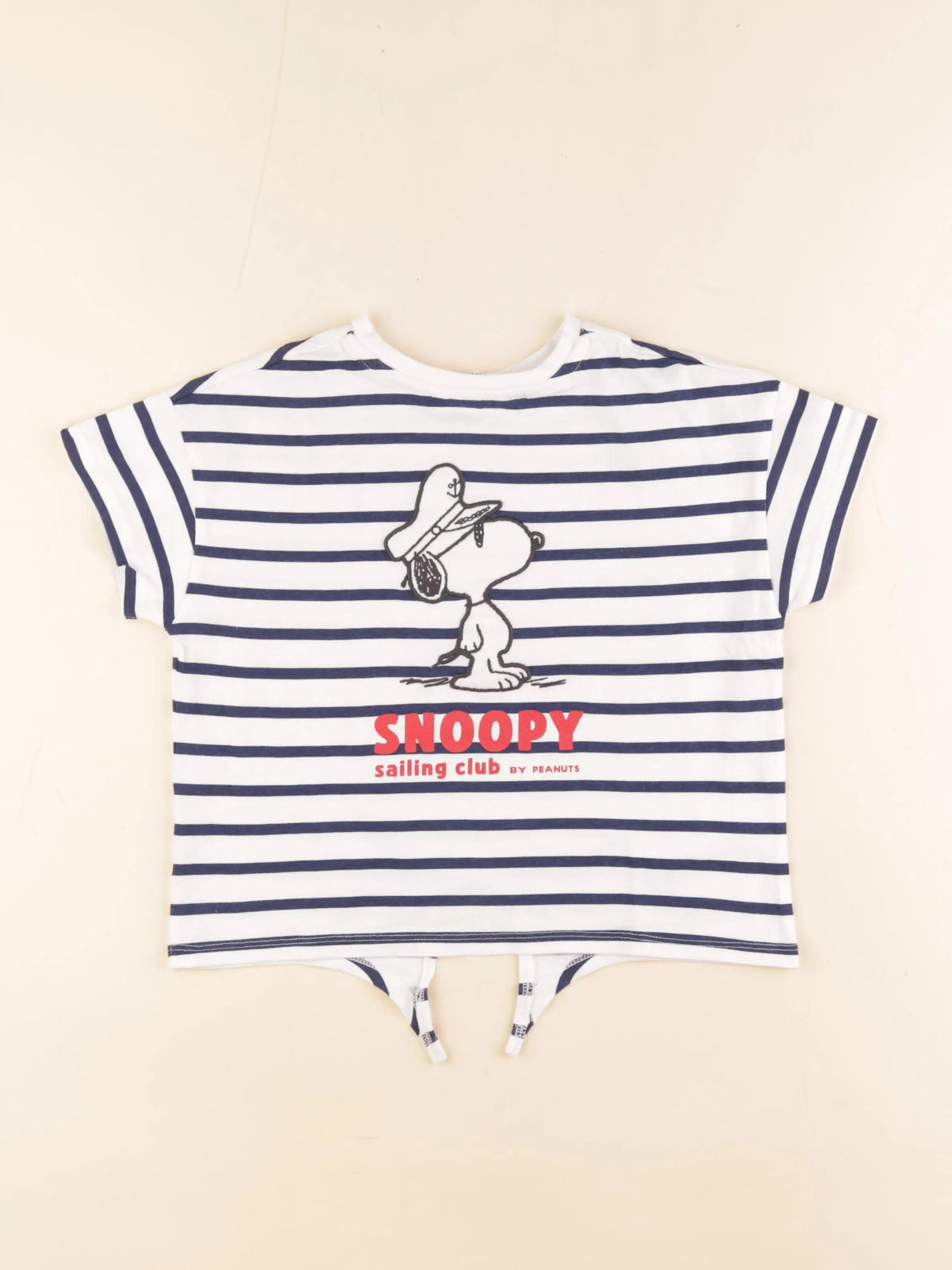 Mango - tee-shirt blanc, bleu - 7/8 ans