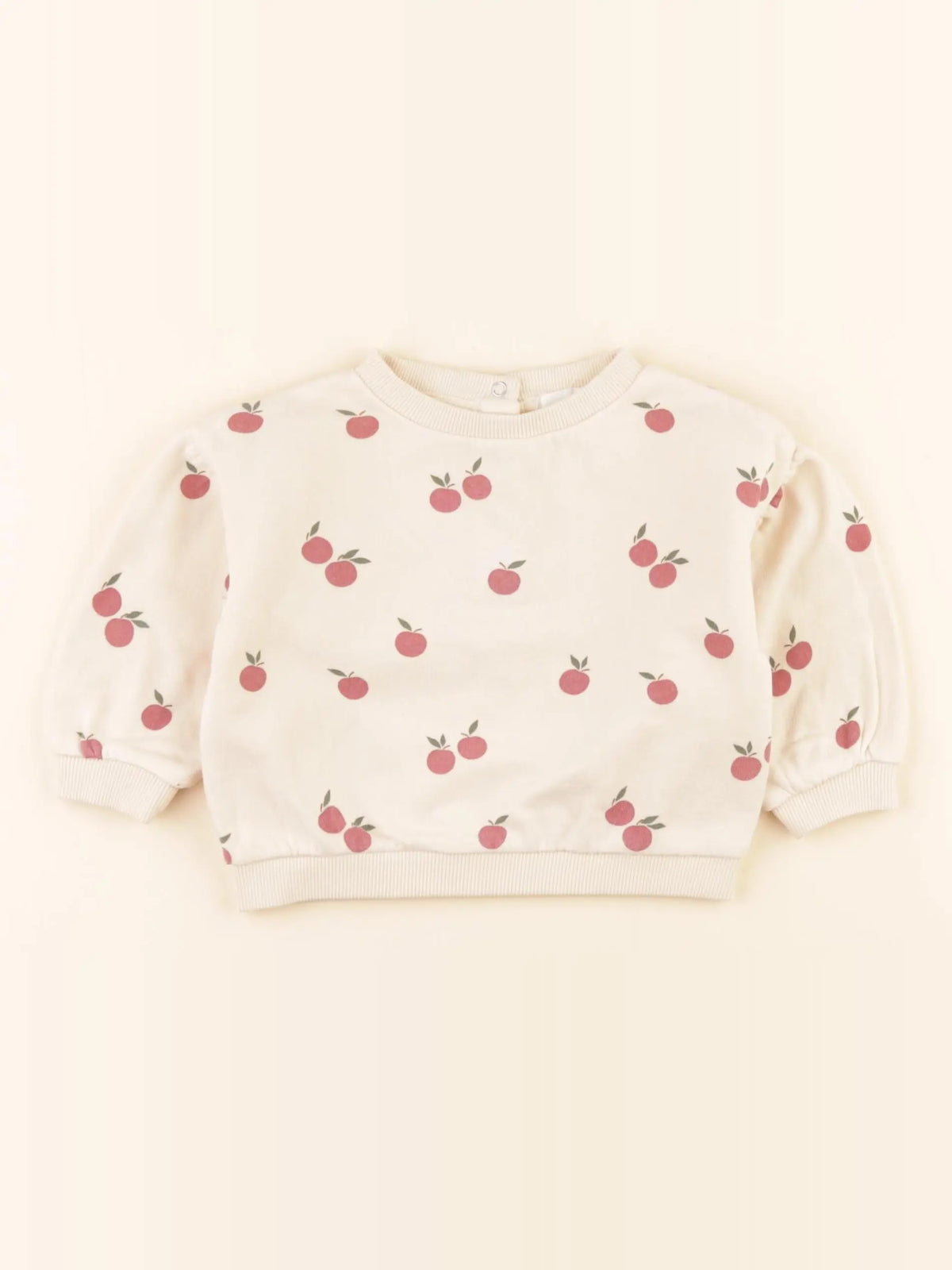 Vertbaudet - sweat rose - 6 mois