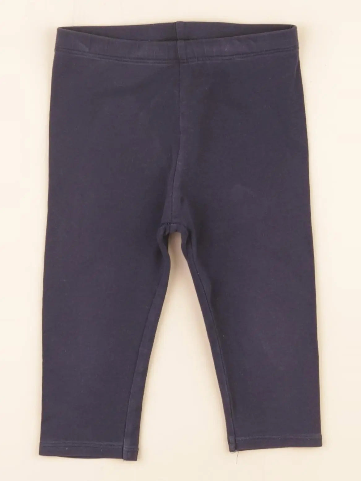 Vertbaudet - legging bleu - 12 mois