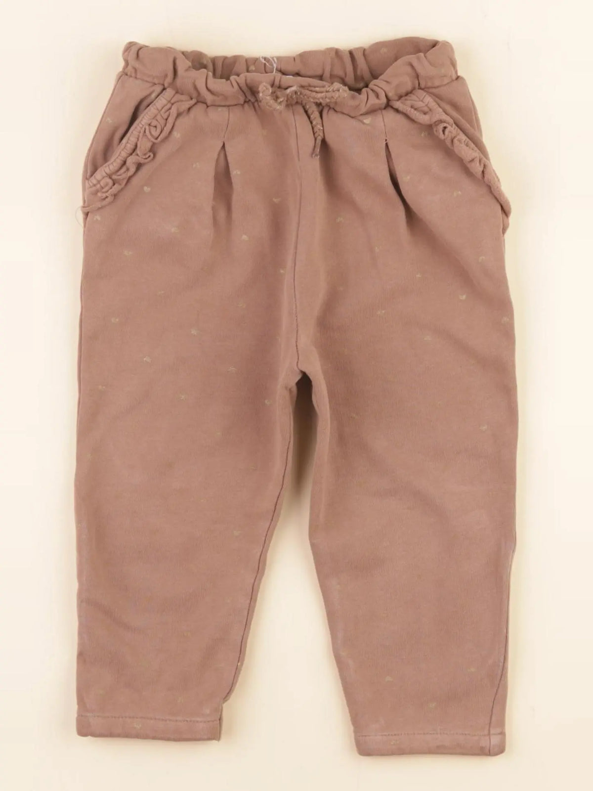 Vertbaudet - jogging marron - 24 mois