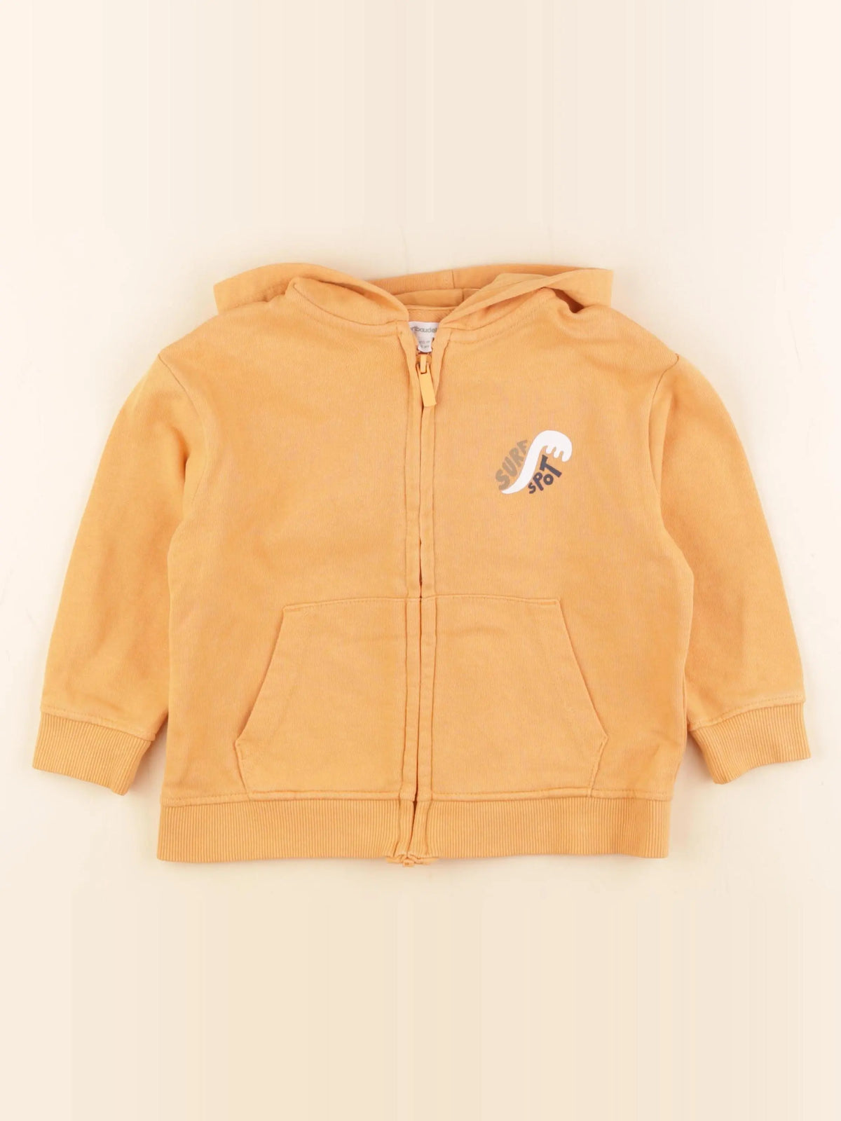 Vertbaudet - sweat jaune - 5 ans