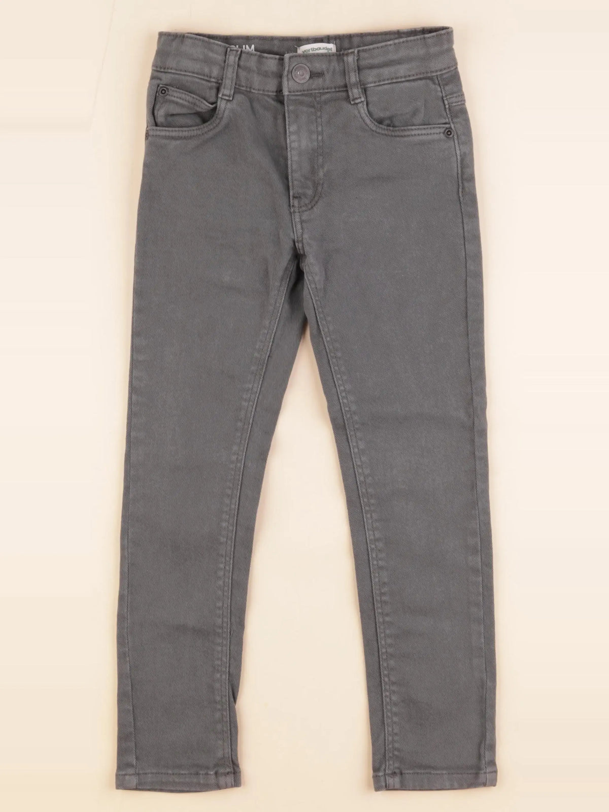 Vertbaudet - pantalon bleu - 6 ans