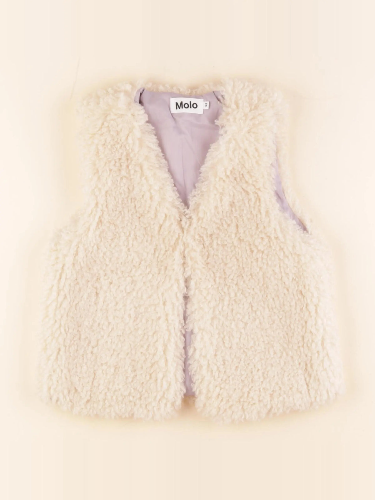 Molo - gilet beige - 8 ans