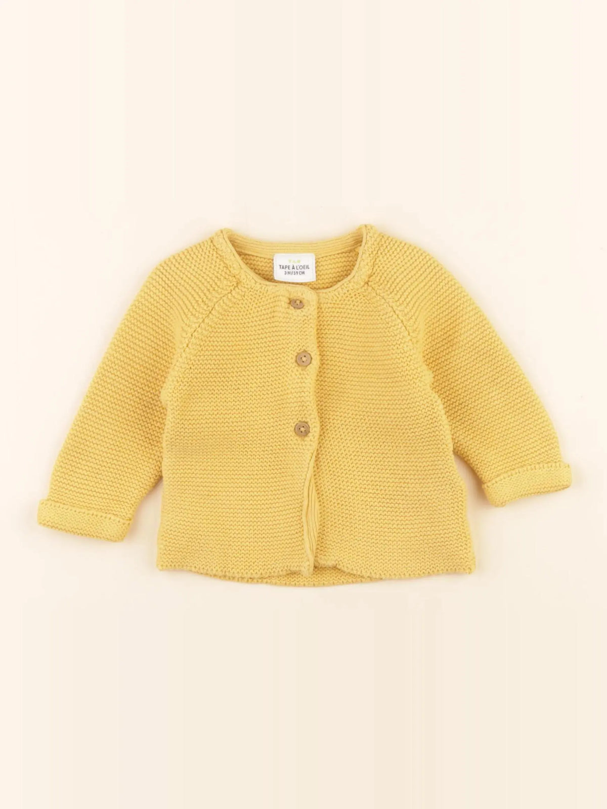 Tape à l'oeil - gilet jaune - 3 mois