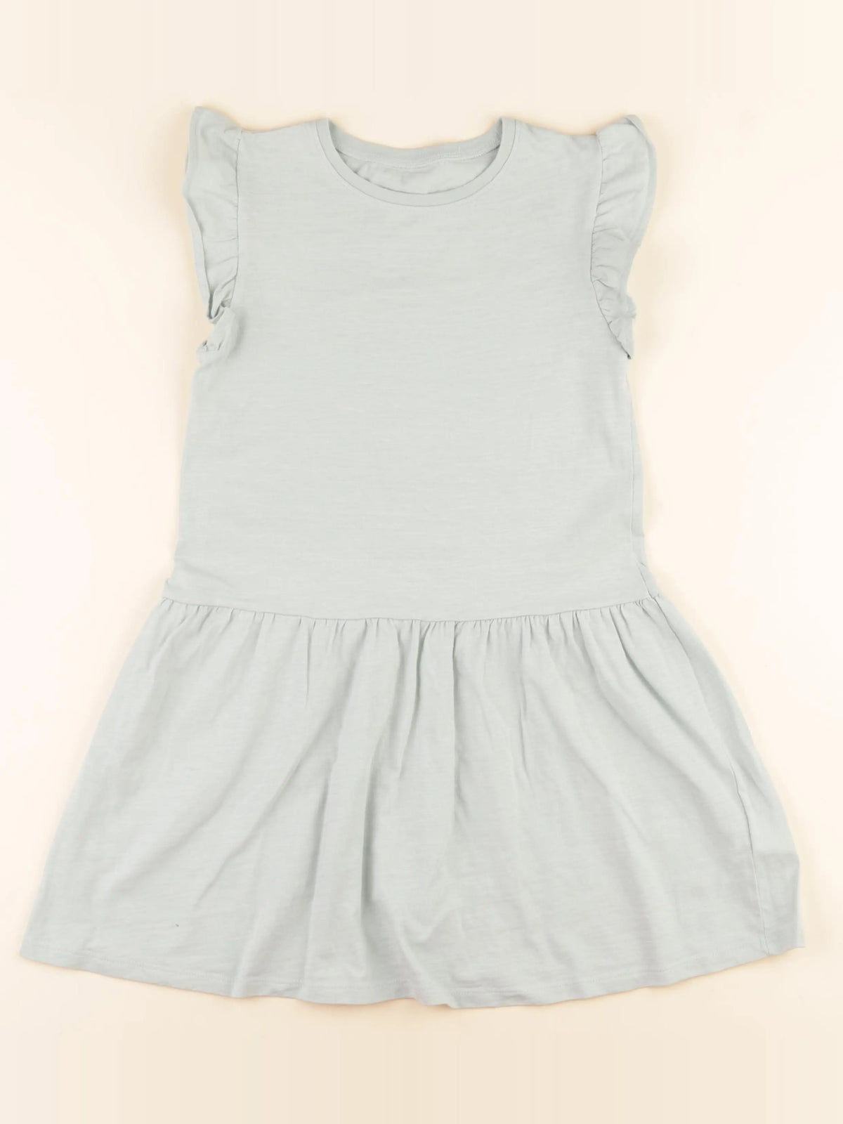 Vertbaudet - robe vert - 8 ans