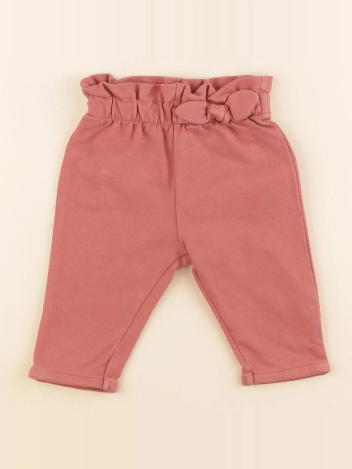 Tape à l'oeil - legging beige, rose - 12 mois