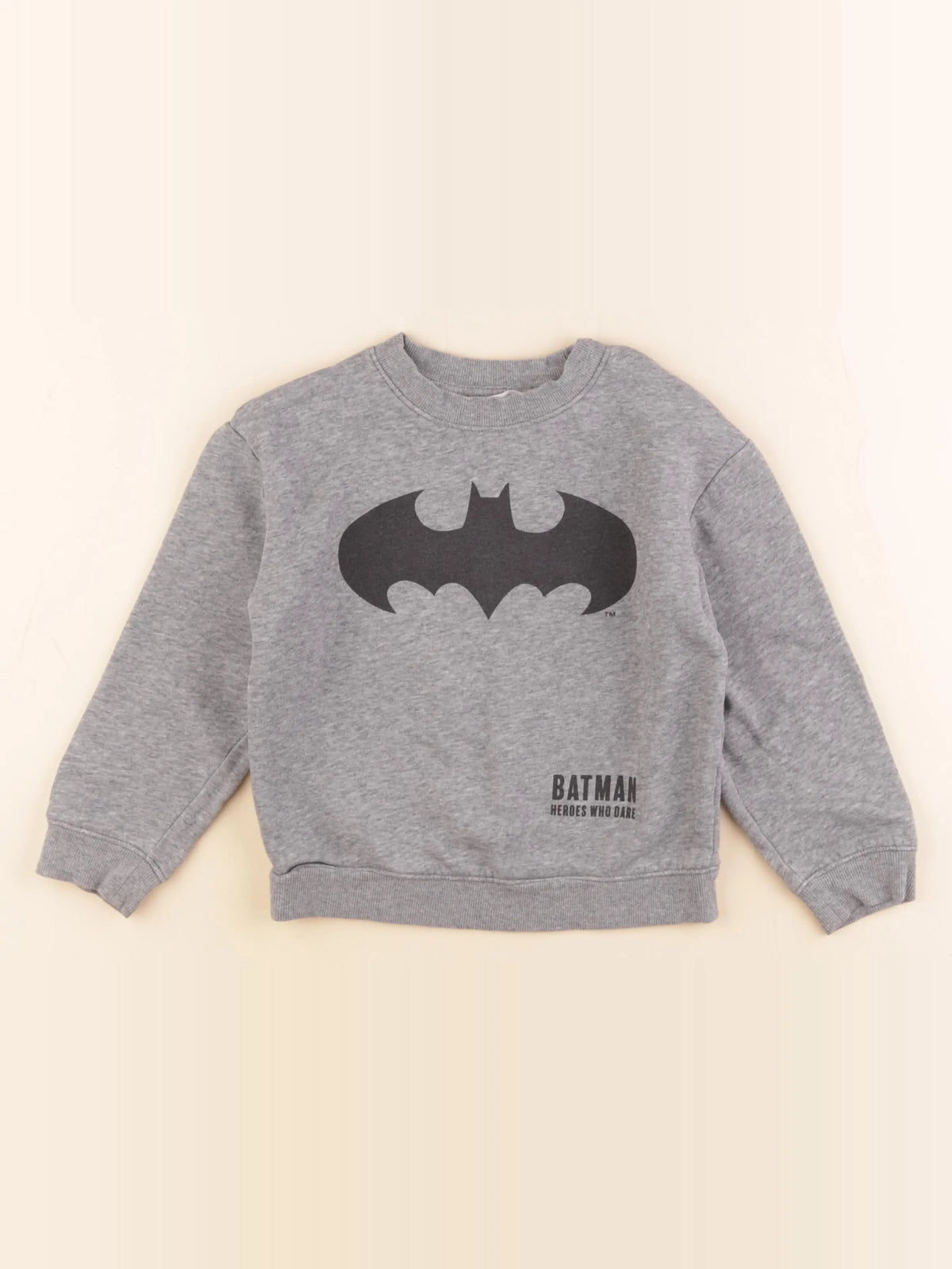 H&M - sweat gris - 4/6 ans