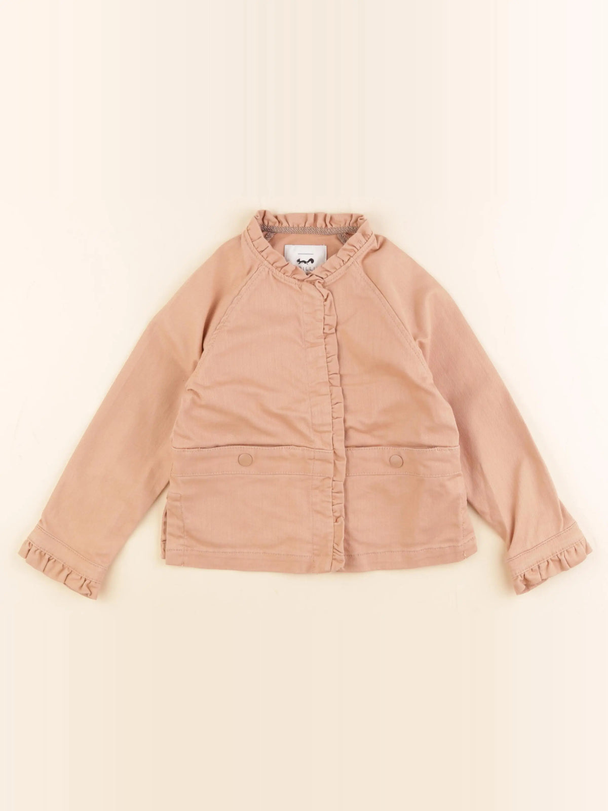 Cyrillus - veste marron - 6 ans