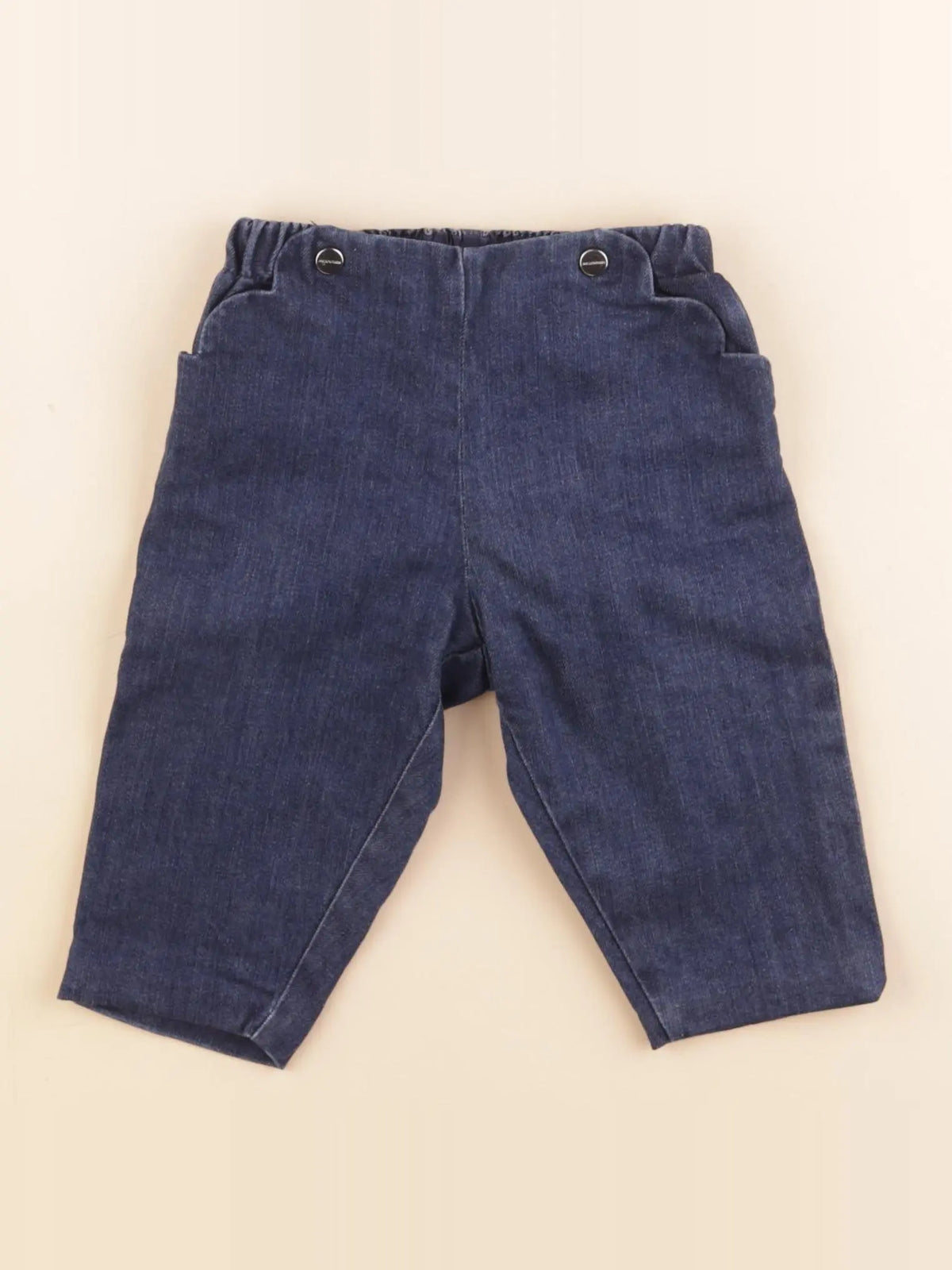 Jacadi - jean doublé bleu - 6 mois