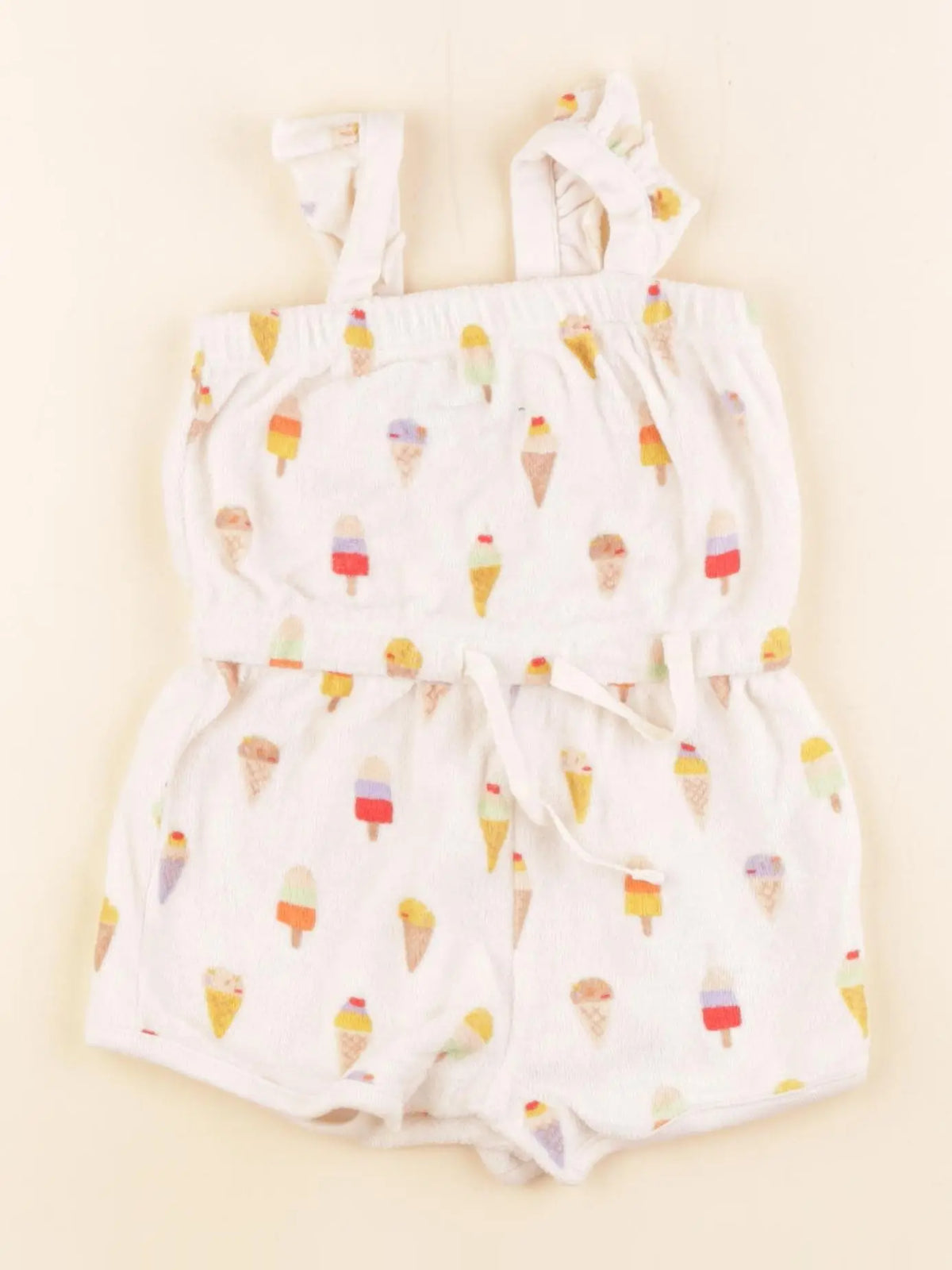 Boutchou - combinaison beige - 6 mois
