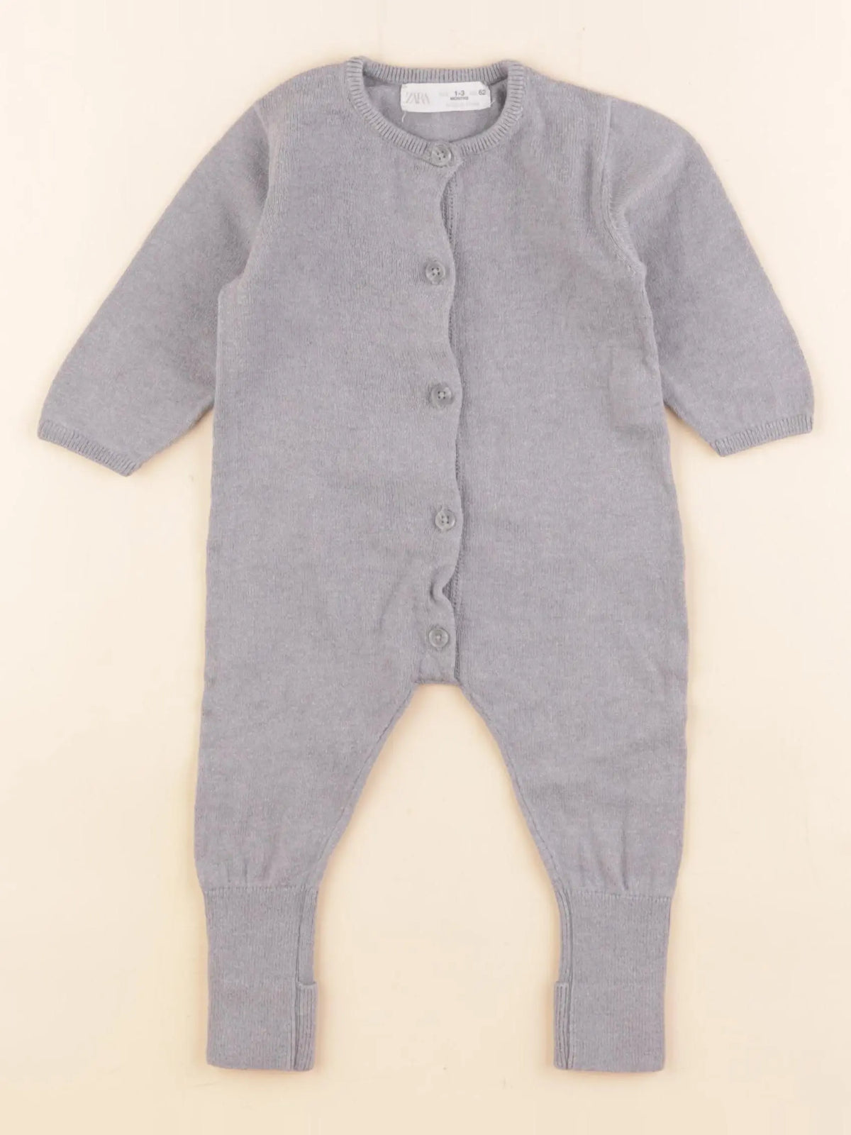 Zara - combinaison bleu - 1/3 mois