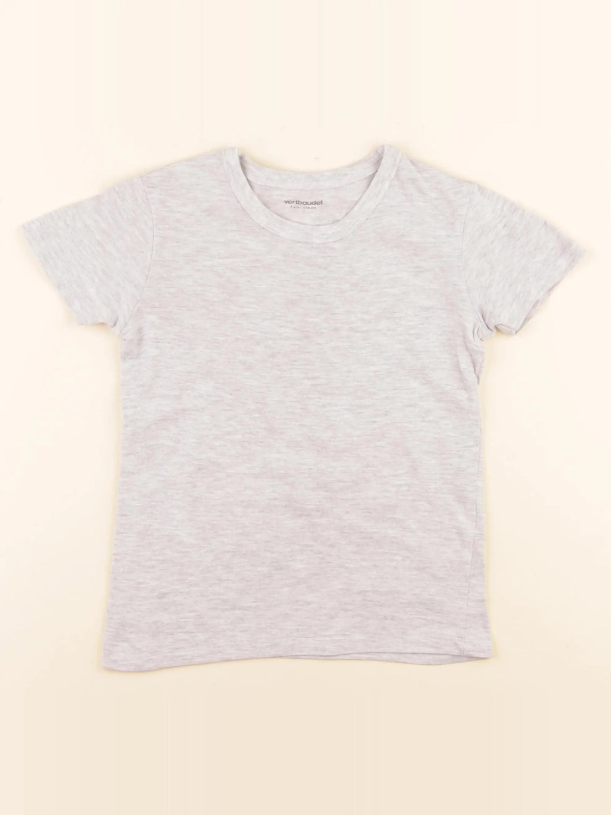 Vertbaudet - maillot de corps gris - 5 ans