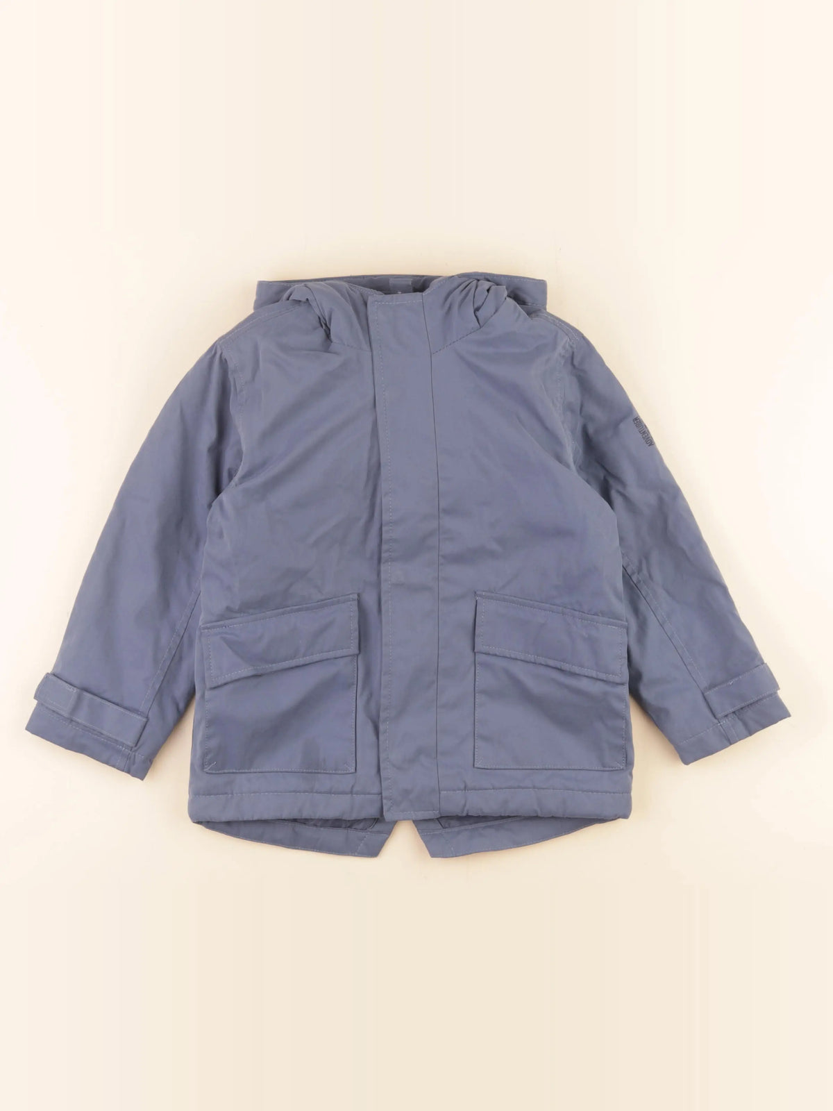 Vertbaudet - parka bleu - 4 ans