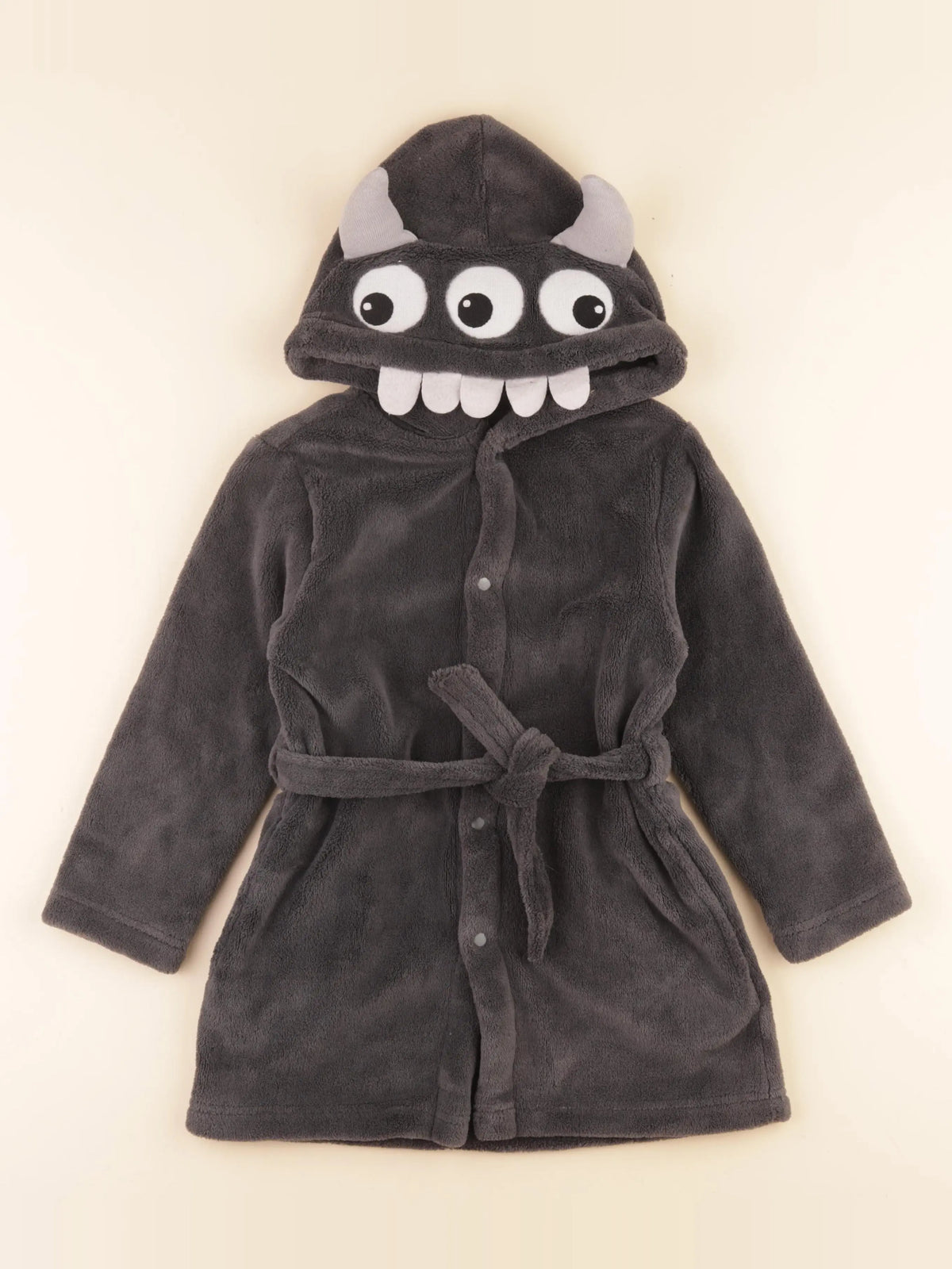 Vertbaudet - robe de chambre gris - 5 ans